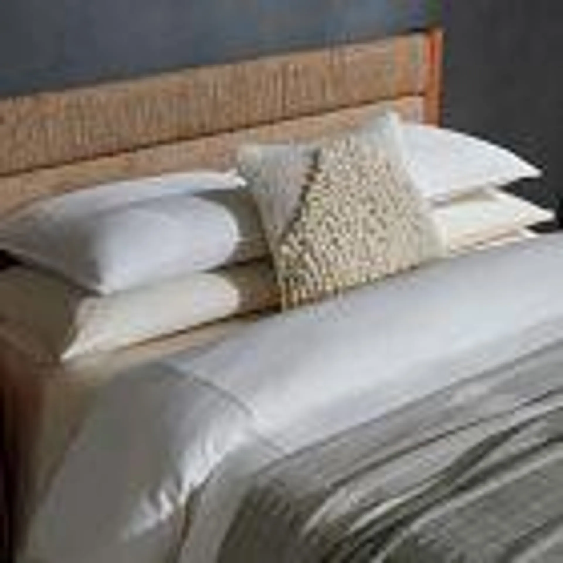 Jersey Ribbed Duvet Cover & Shams