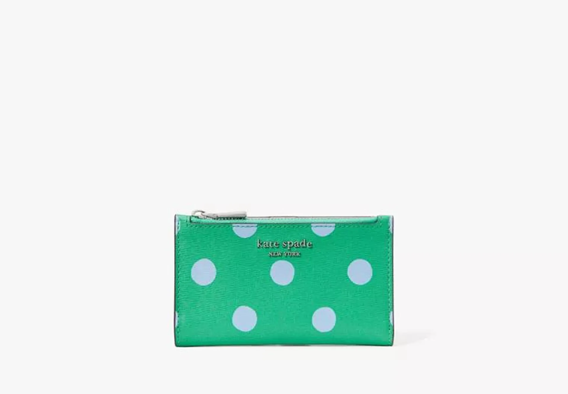 Morgan Sunshine Dot Small Slim Bifold Wallet