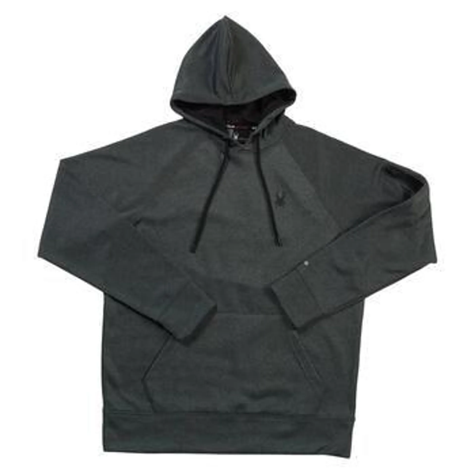 Mens Spyder Charcoal Tech Fleece Hoodie