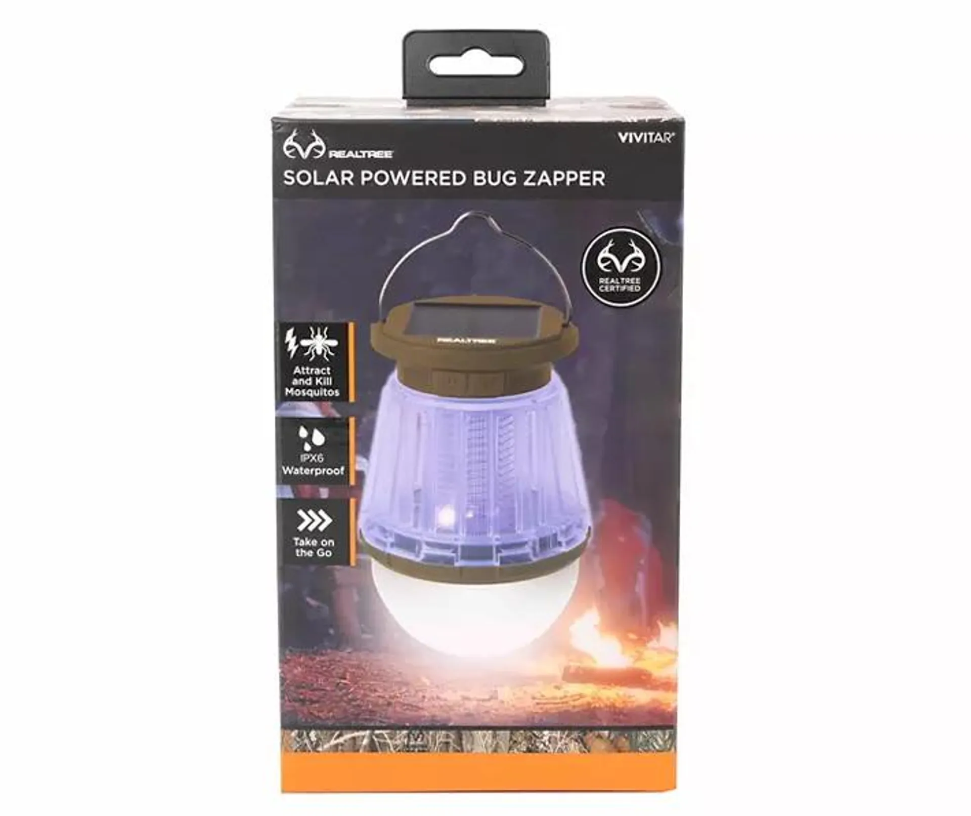 Black & Blue Solar Bug Zapper