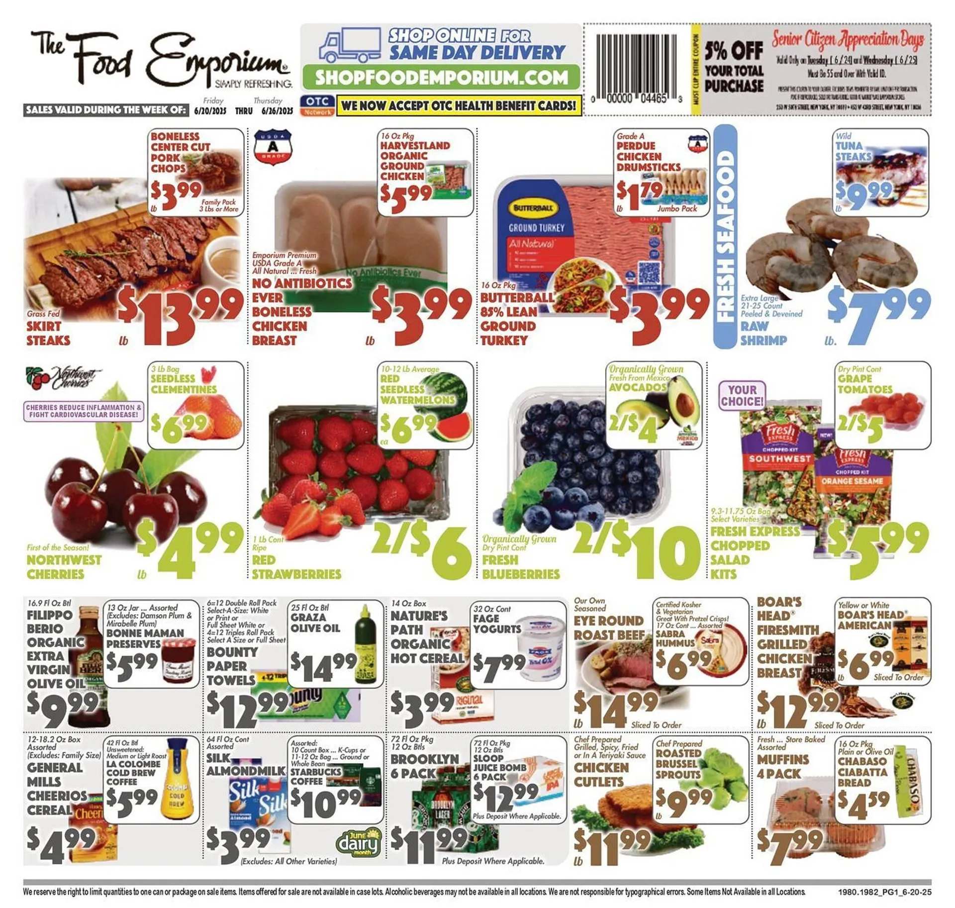 Weekly ad The Food Emporium Weekly Ad from June 20 to June 26 2025 - Page 1