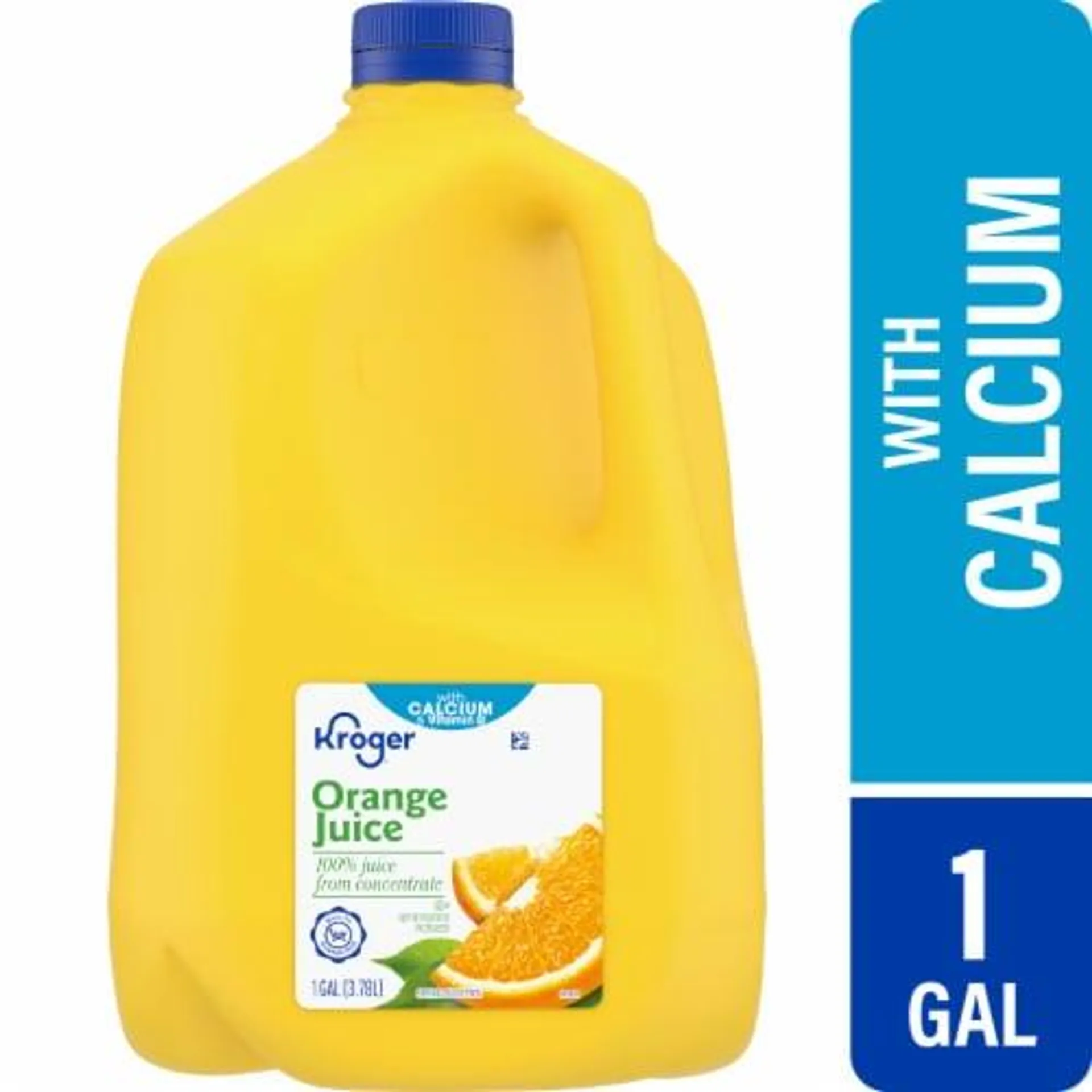 Kroger® 100% Orange Juice From Concentrate With Calcium Vitamins C & D