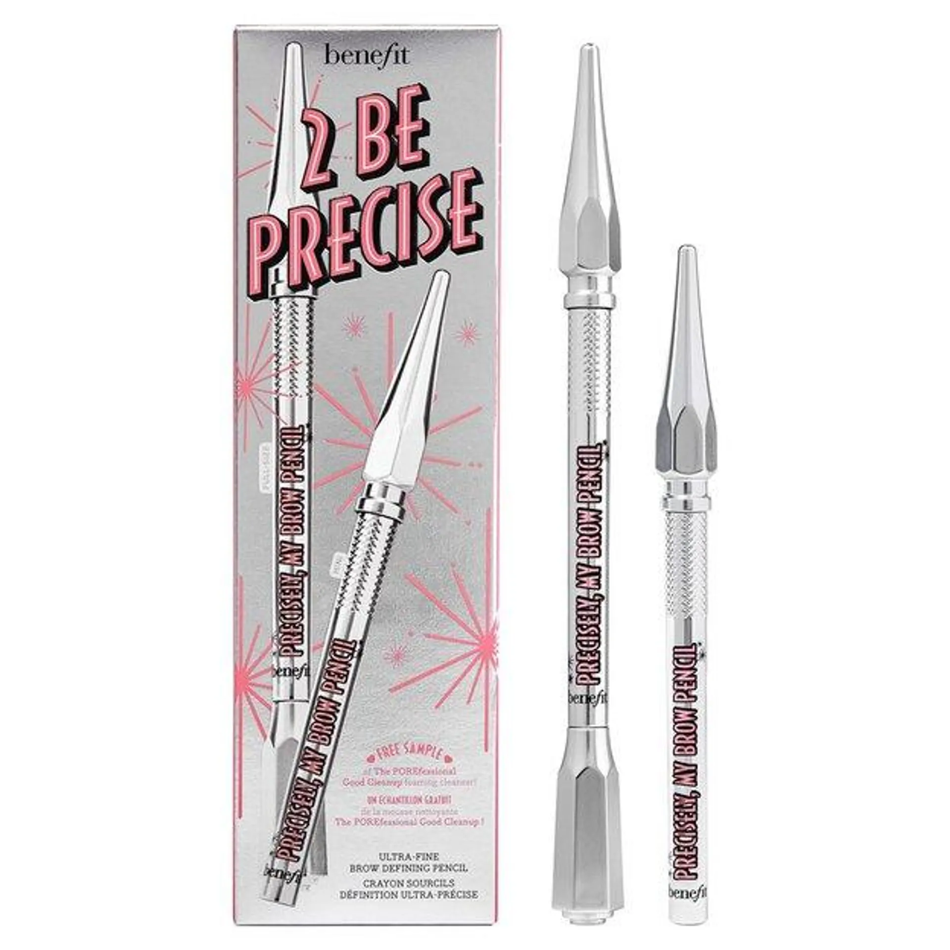 2 Be Precise Full-size & mini ultra-fine brow defining pencil