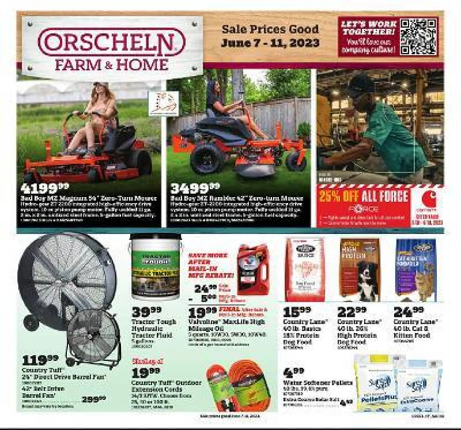 Orscheln Farm and Home ad - 1
