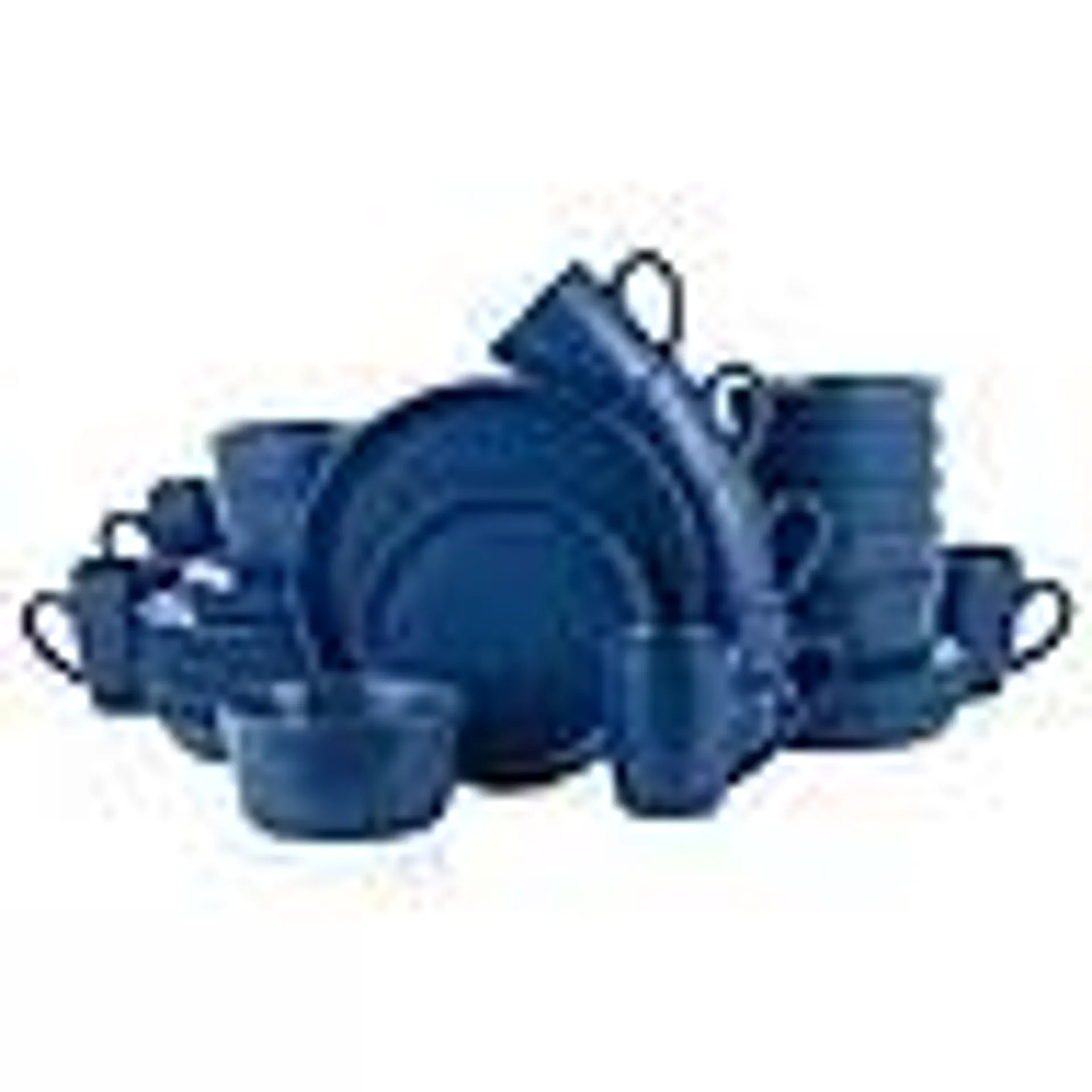 Stone Lain Michelle Stoneware 32-Piece Round Dinnerware Set, Choose Color