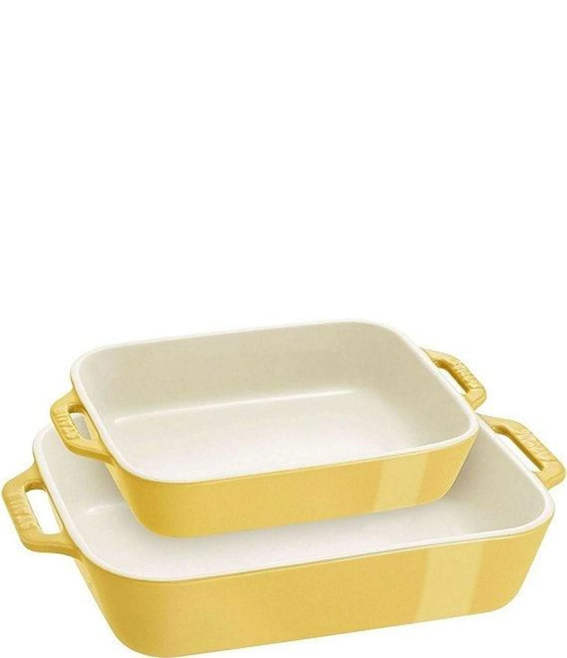 Stoneware 2-Piece Rectangular Baking Dish Set