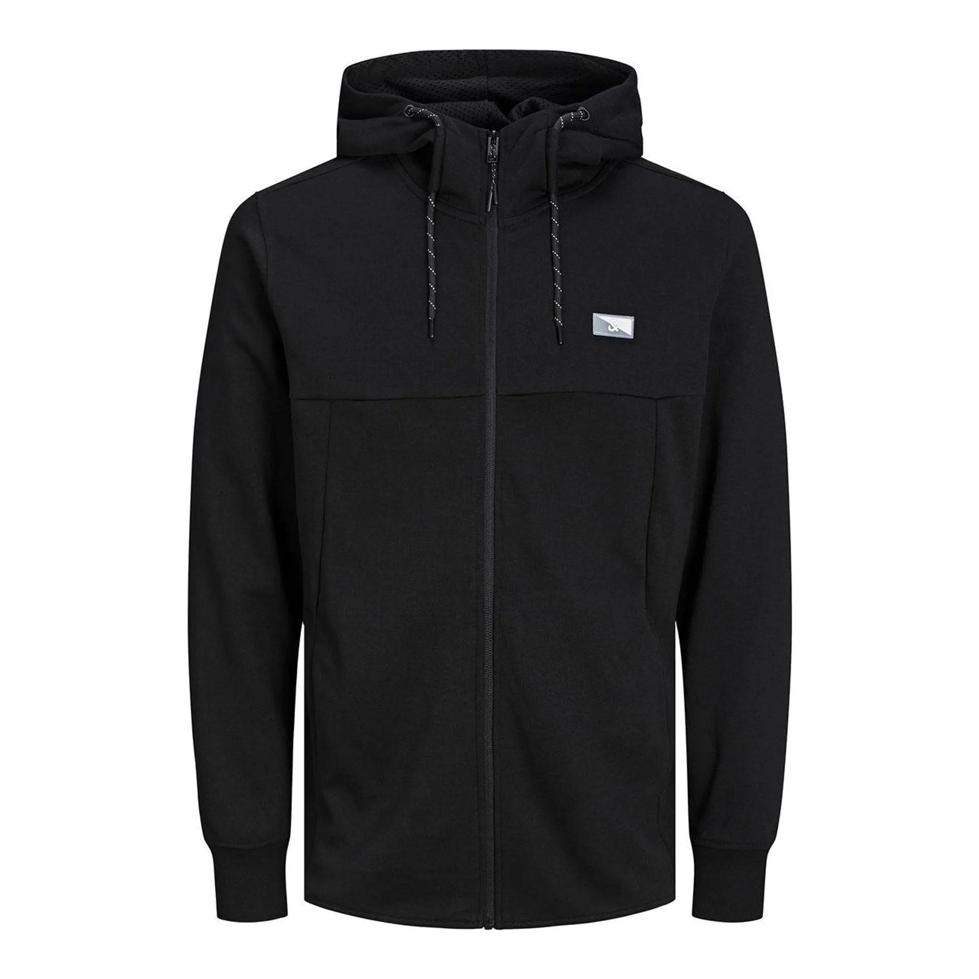 High Neck Zip Hoodie
