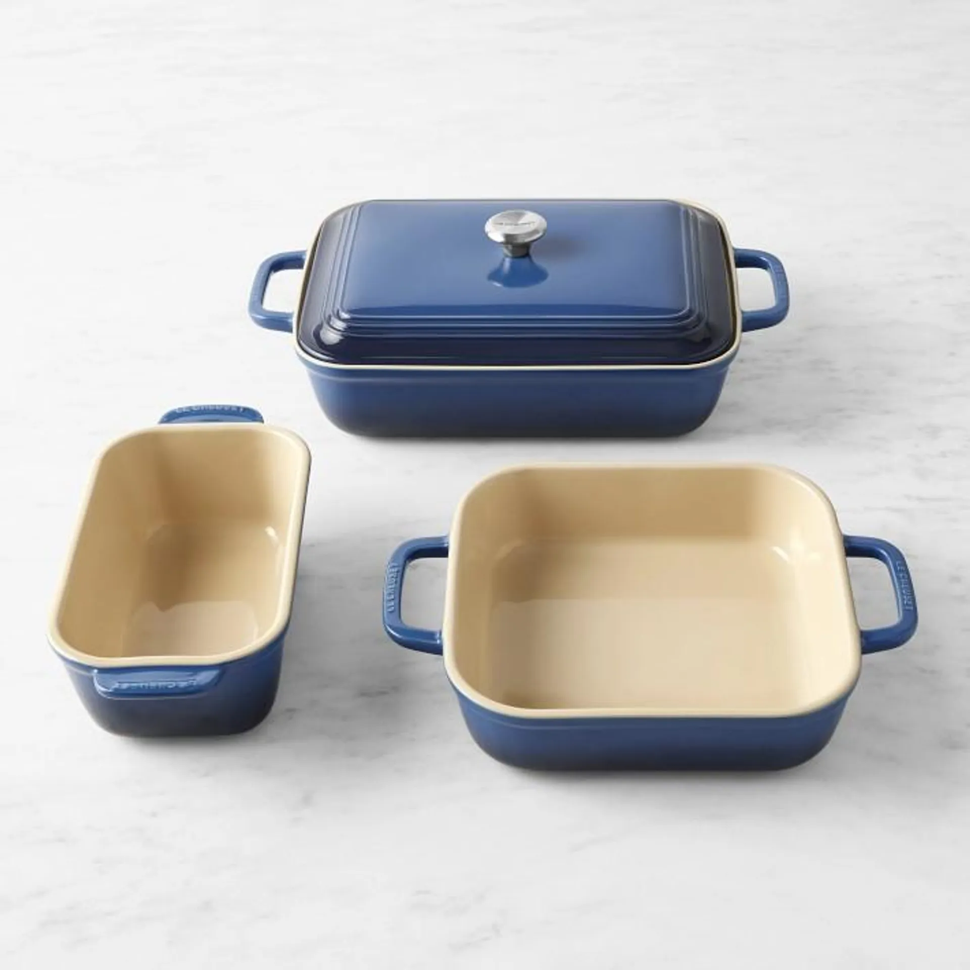 Le Creuset San Francisco Stoneware Bakeware Set, Set of 4