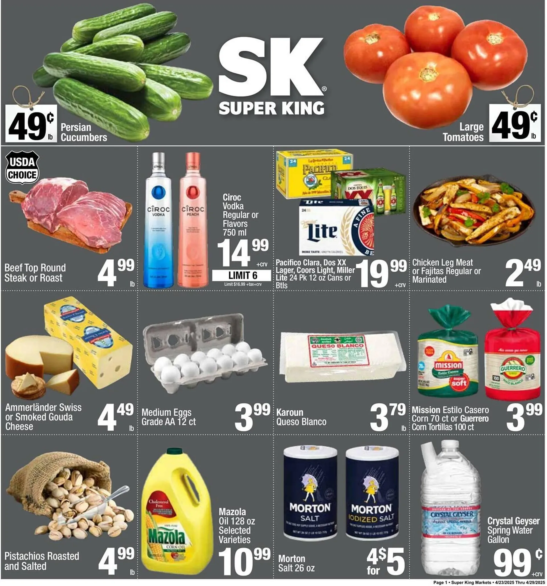 Super King Markets Weekly Ad - 1