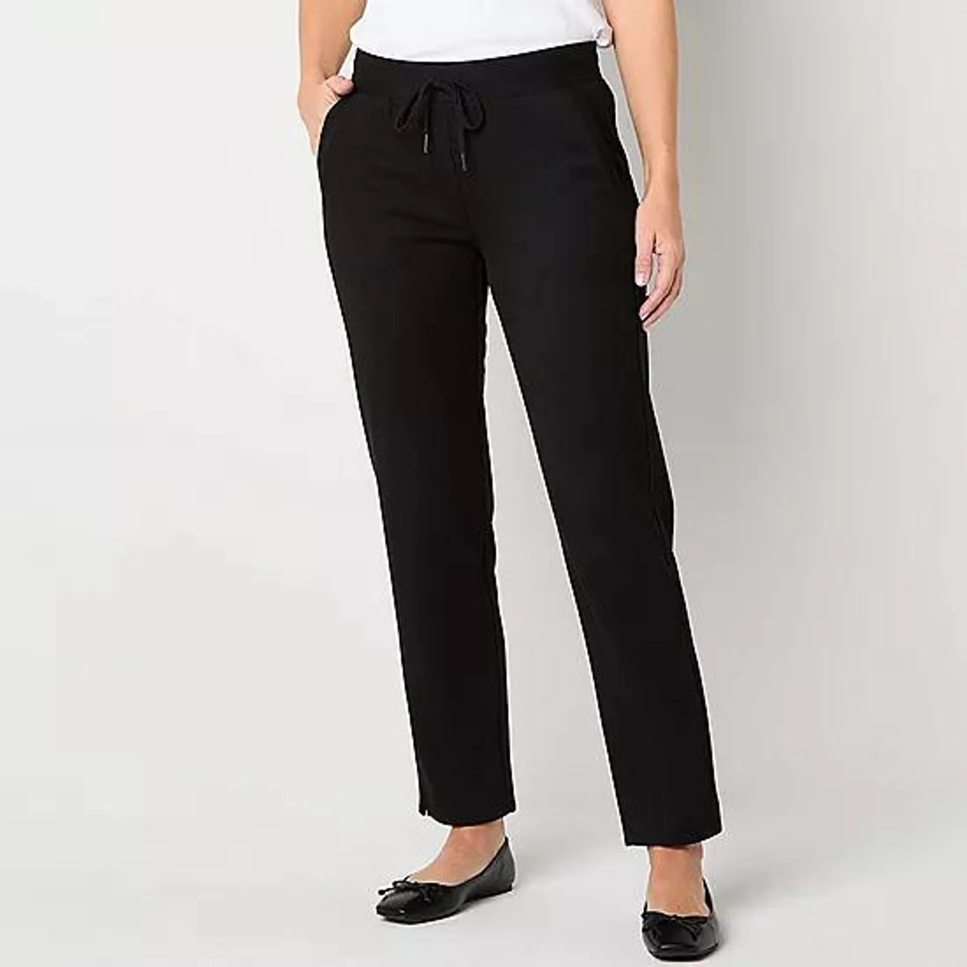 new! Liz Claiborne Womens Mid Rise Jogger Pant