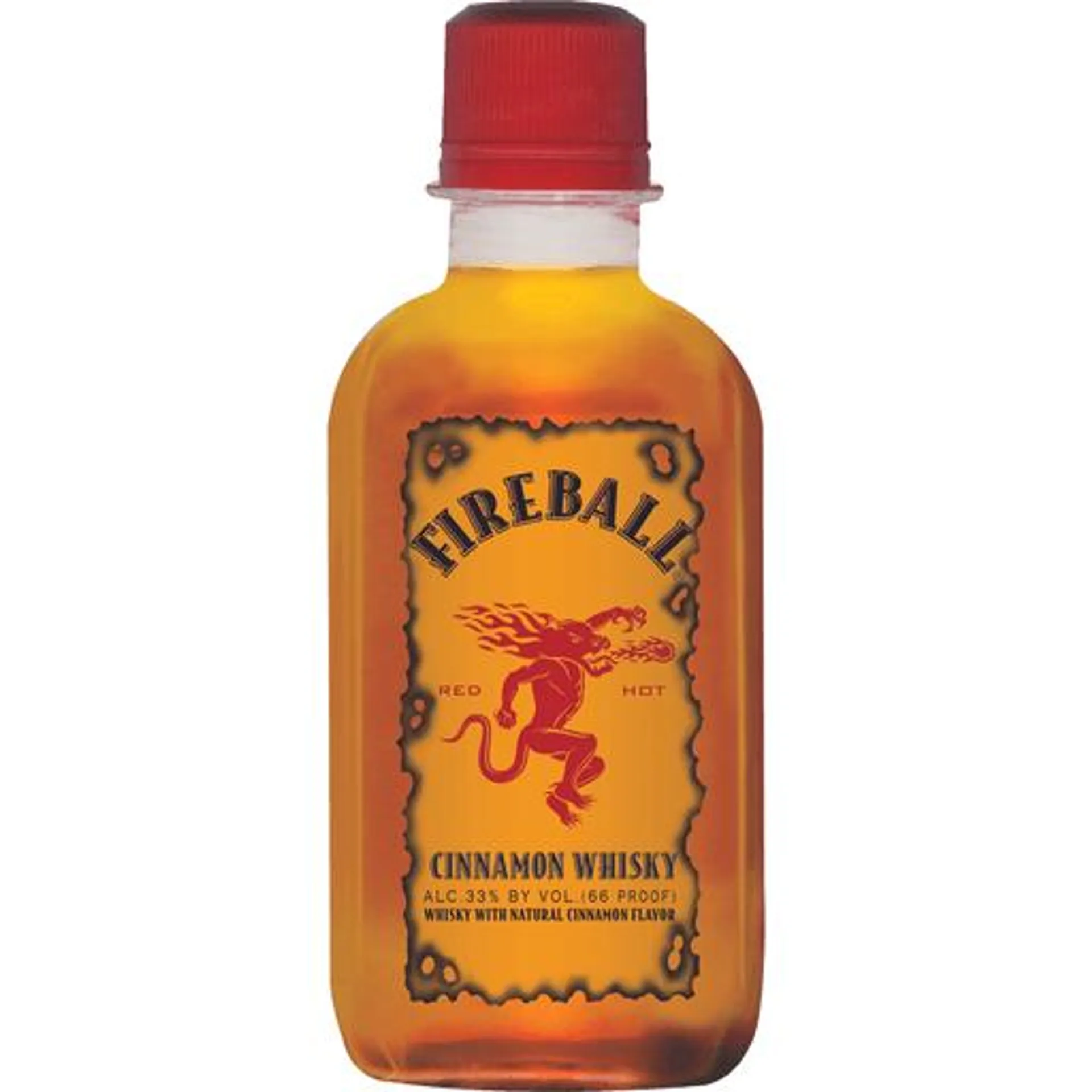 Fireball Cinnamon Whisky, 100mL bottle