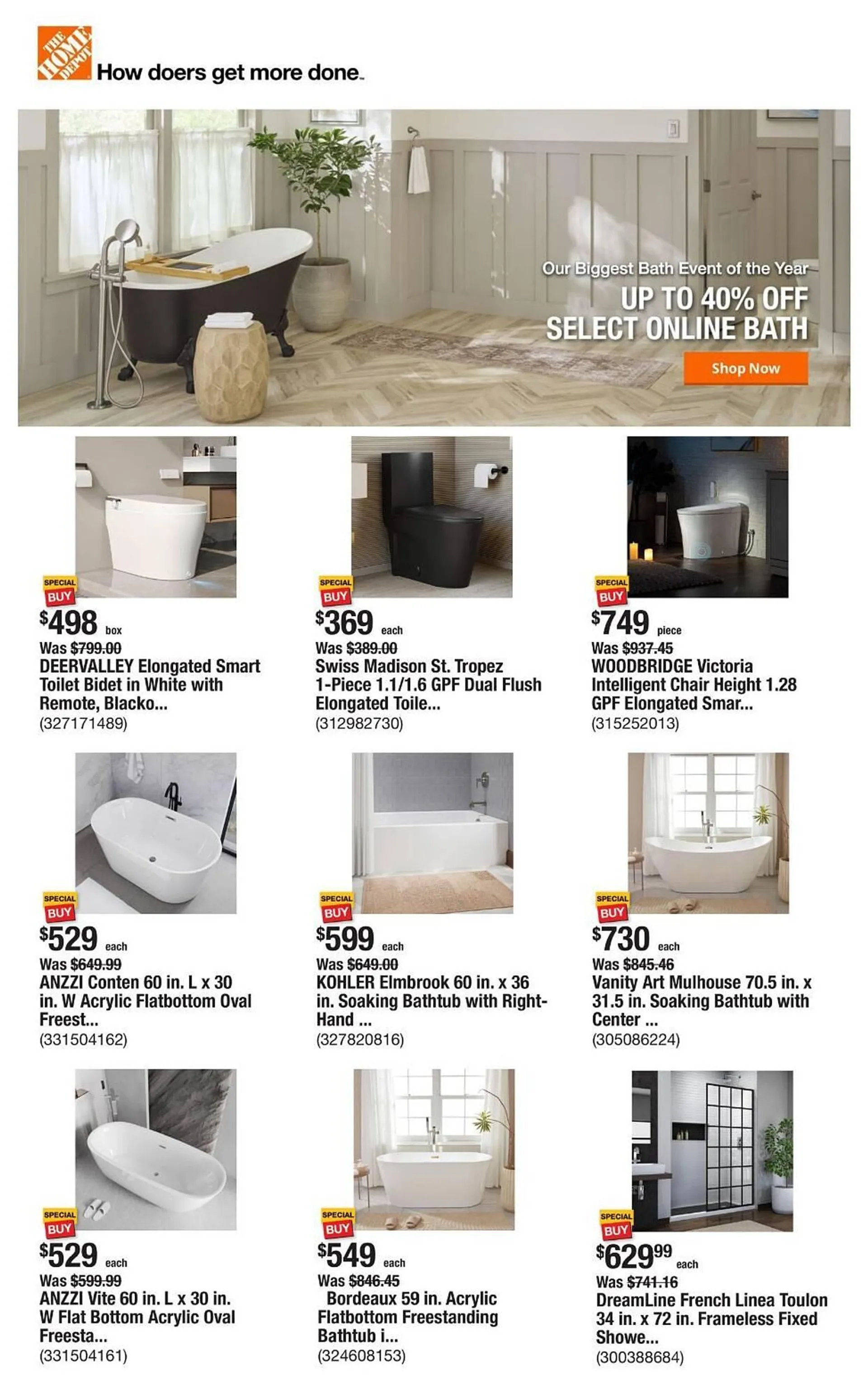 The Home Depot Weekly Ad - 1