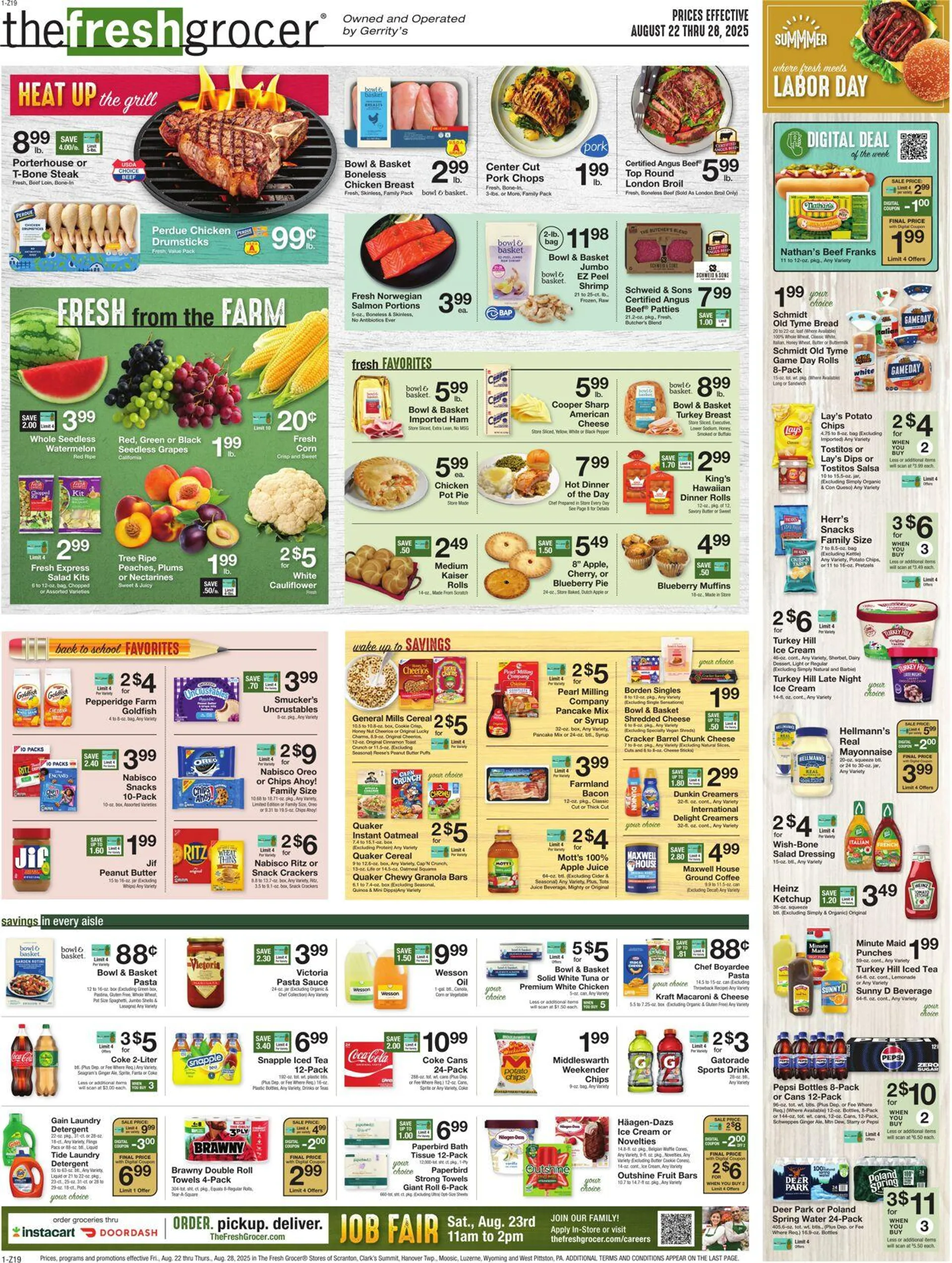 Weekly ad Gerrity's Supermarkets Current weekly ad from August 21 to August 28 2025 - Page 1