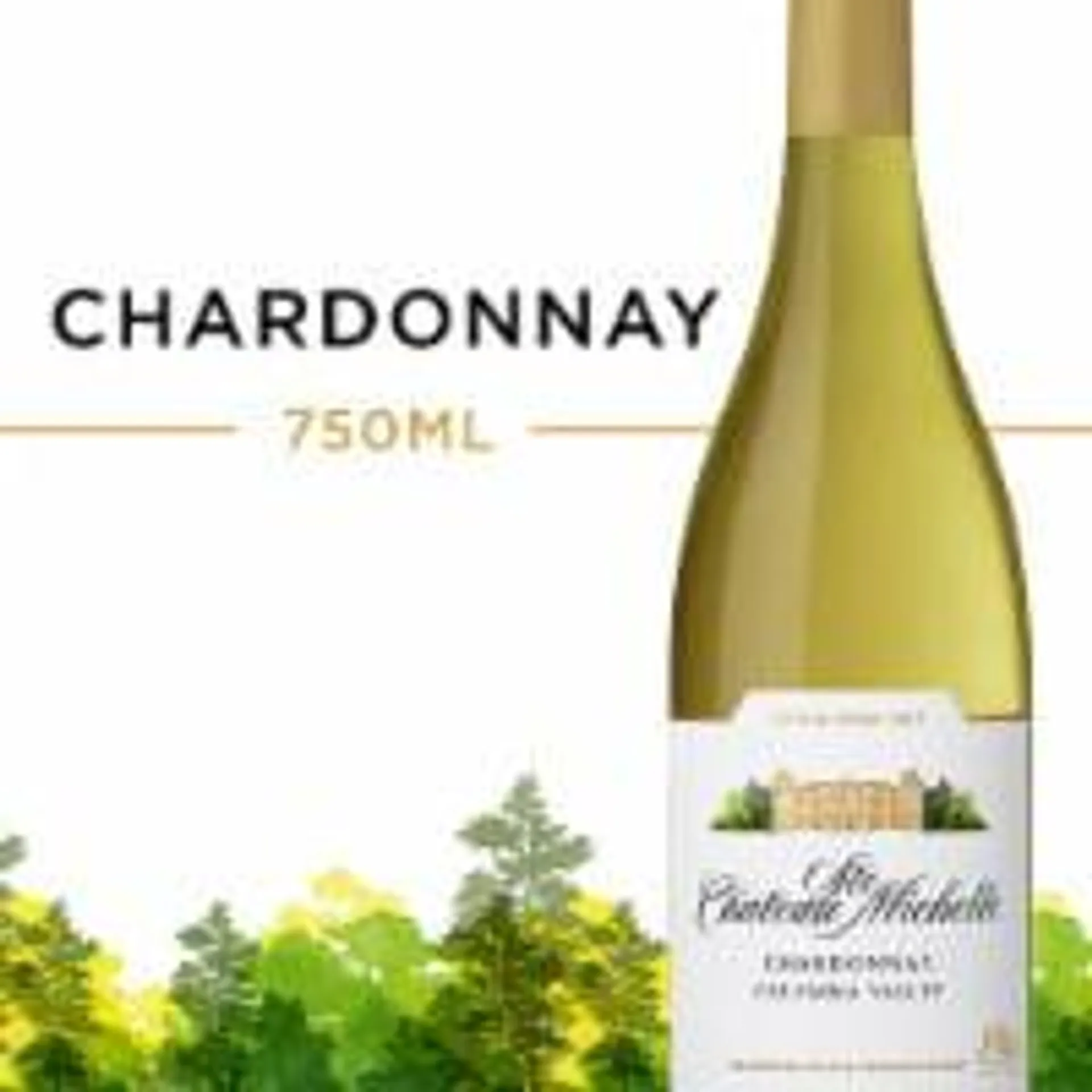 Chateau Ste Michelle Columbia Valley Chardonnay Washington White Wine