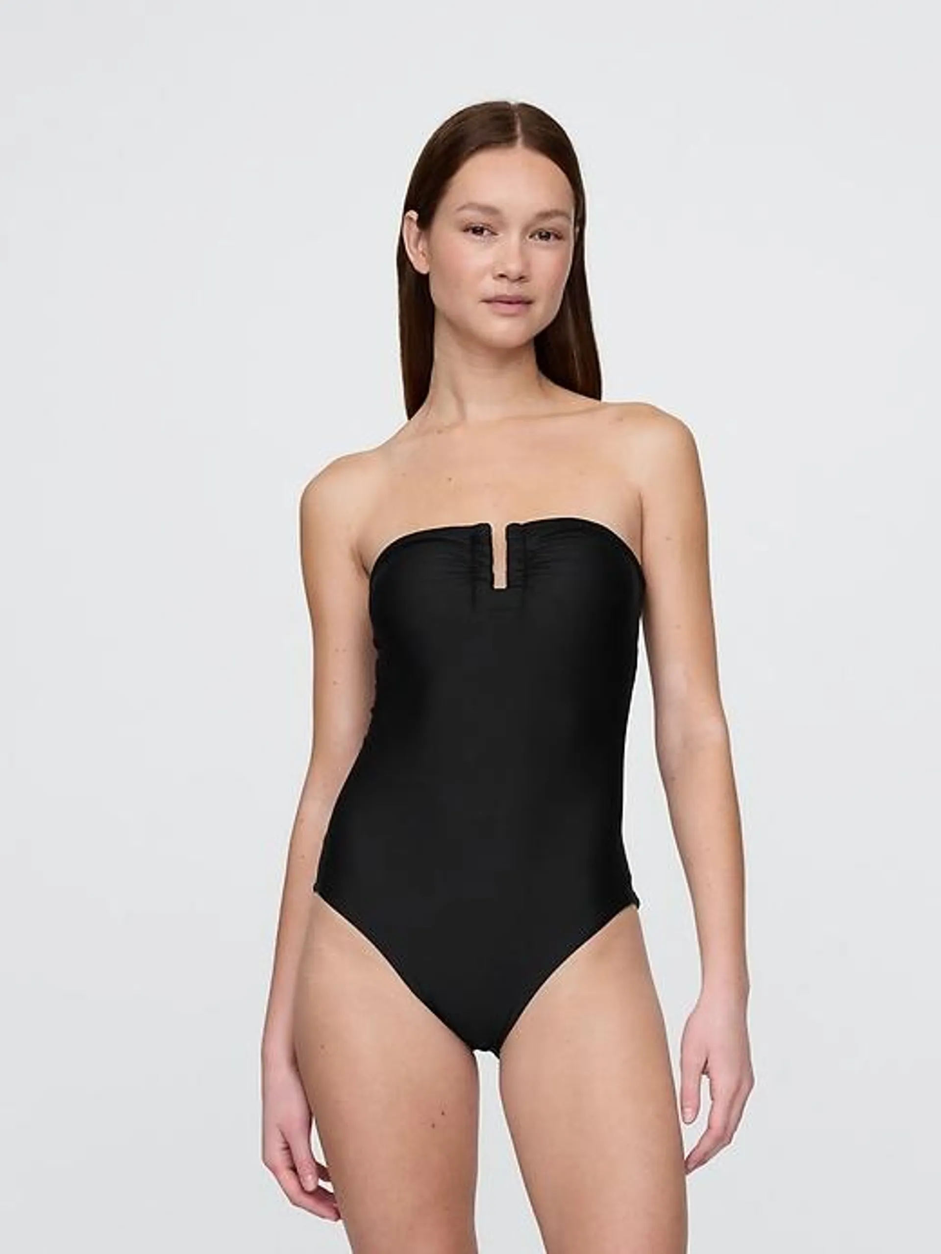 Strapless One-Piece Swimsuit