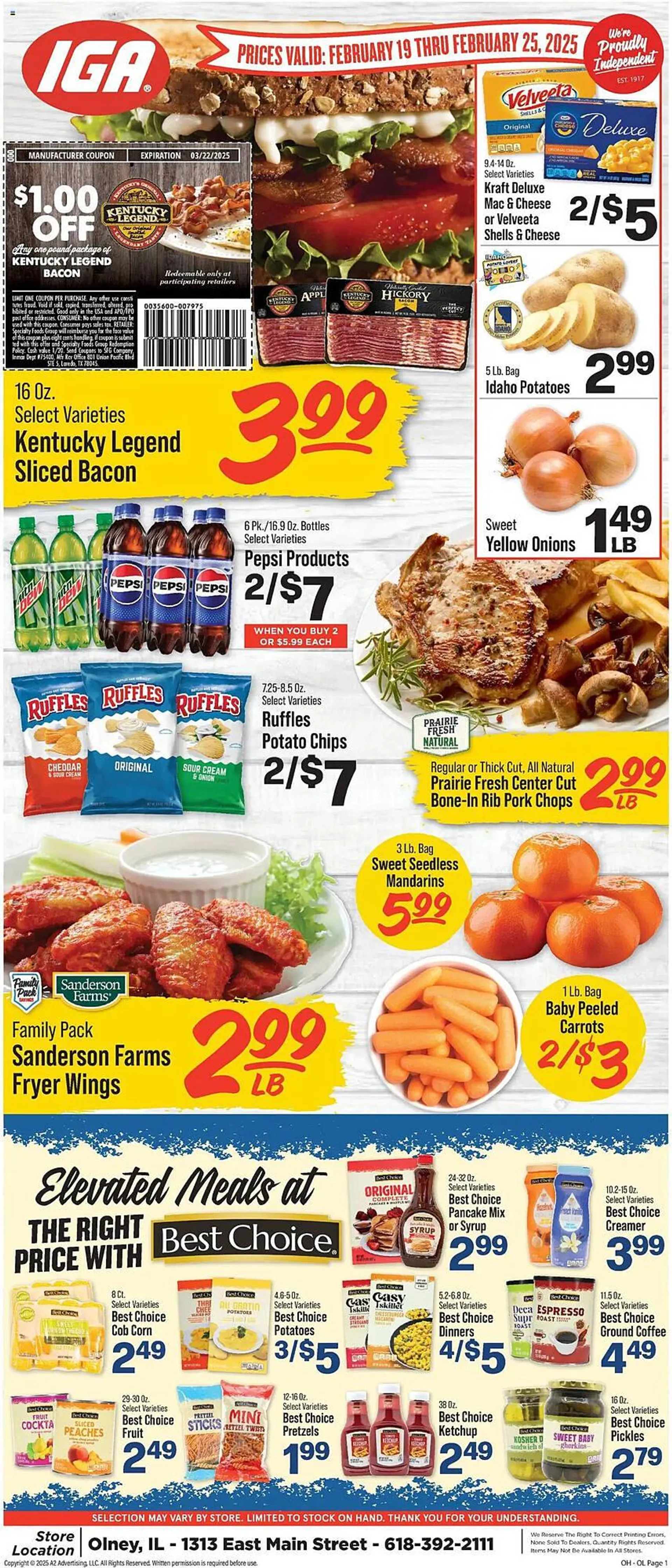 IGA Weekly Ad - 1