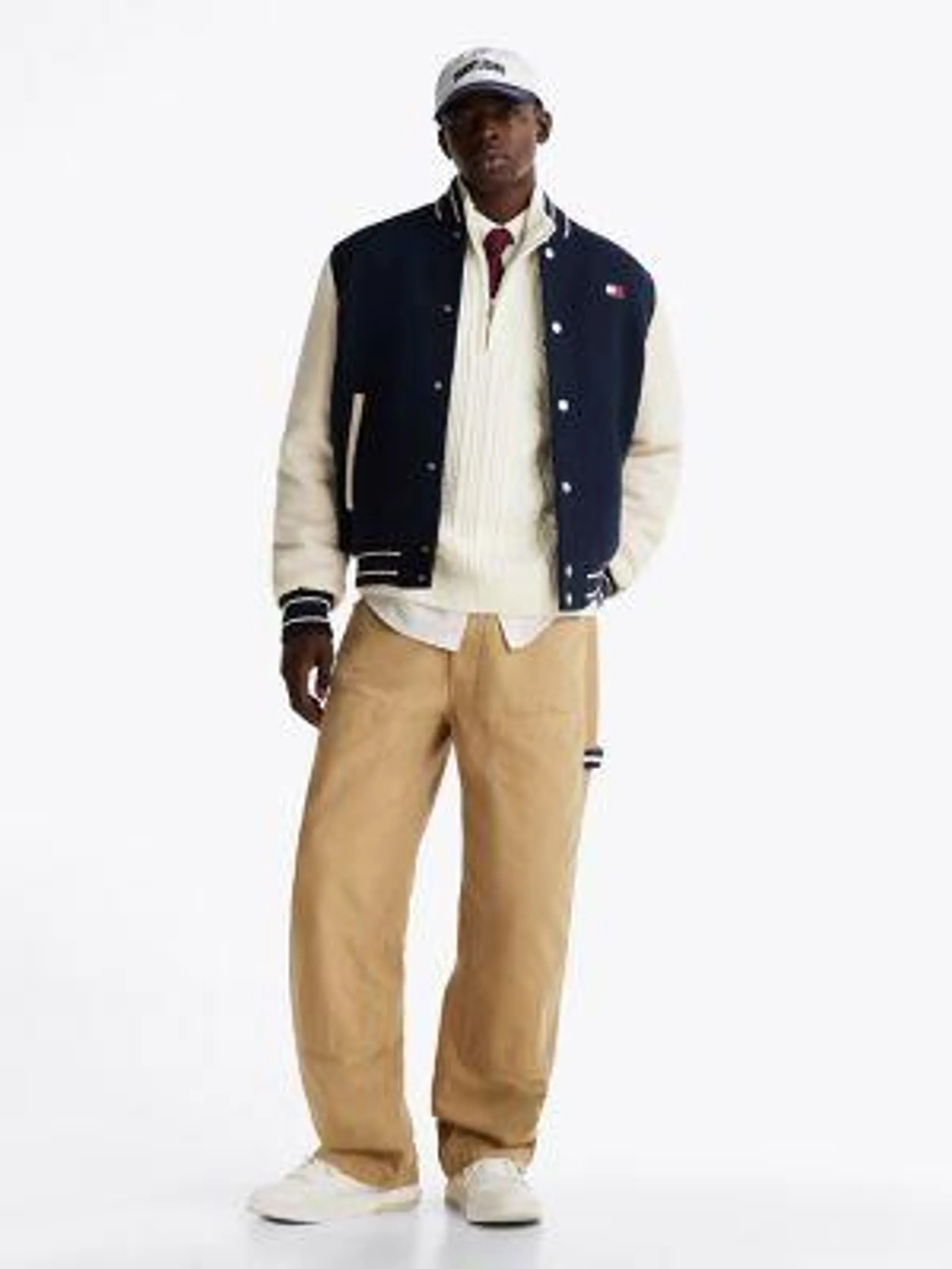 Tommy Badge Varsity Jacket