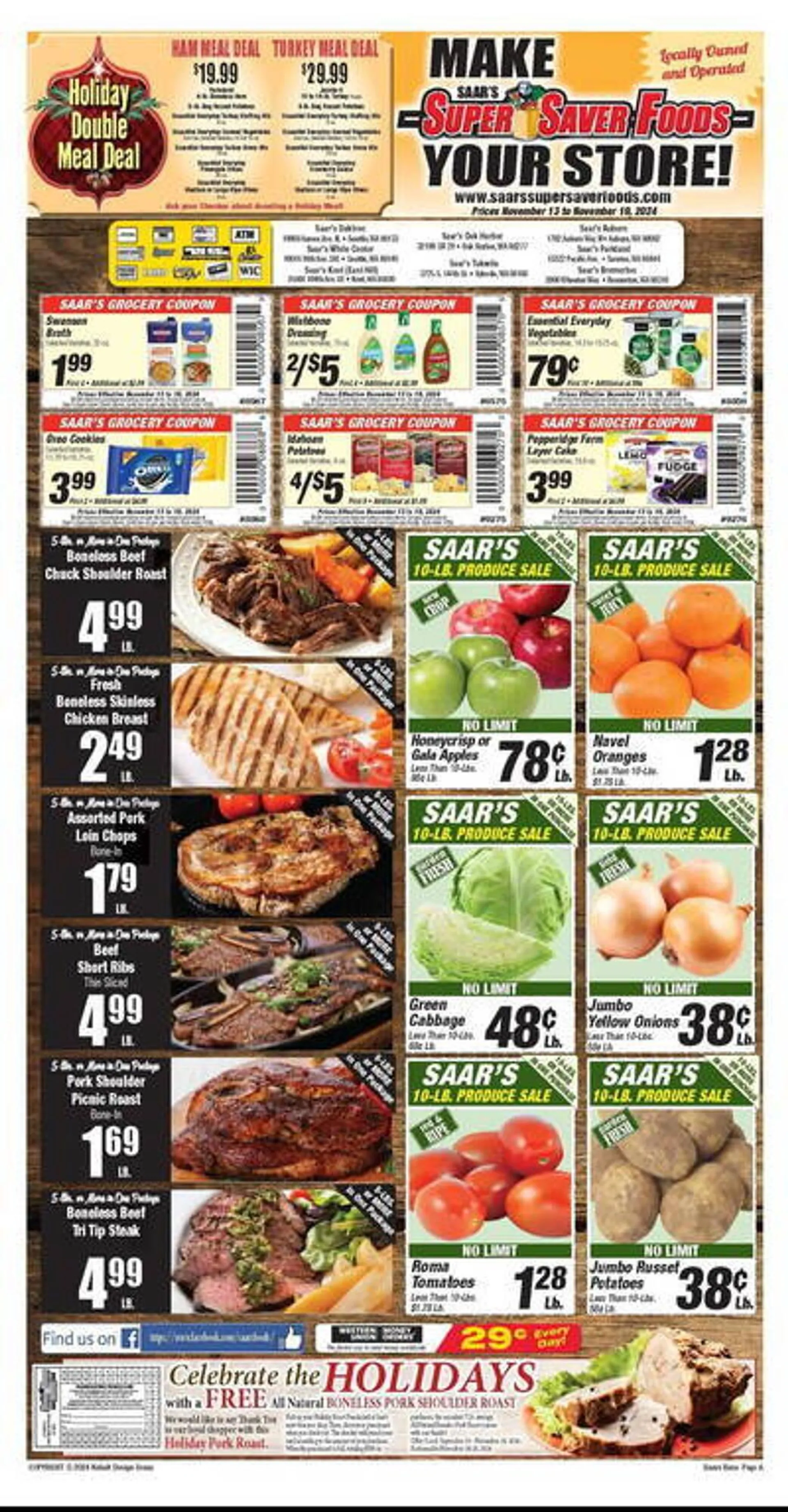 Super Saver Weekly Ad - 1