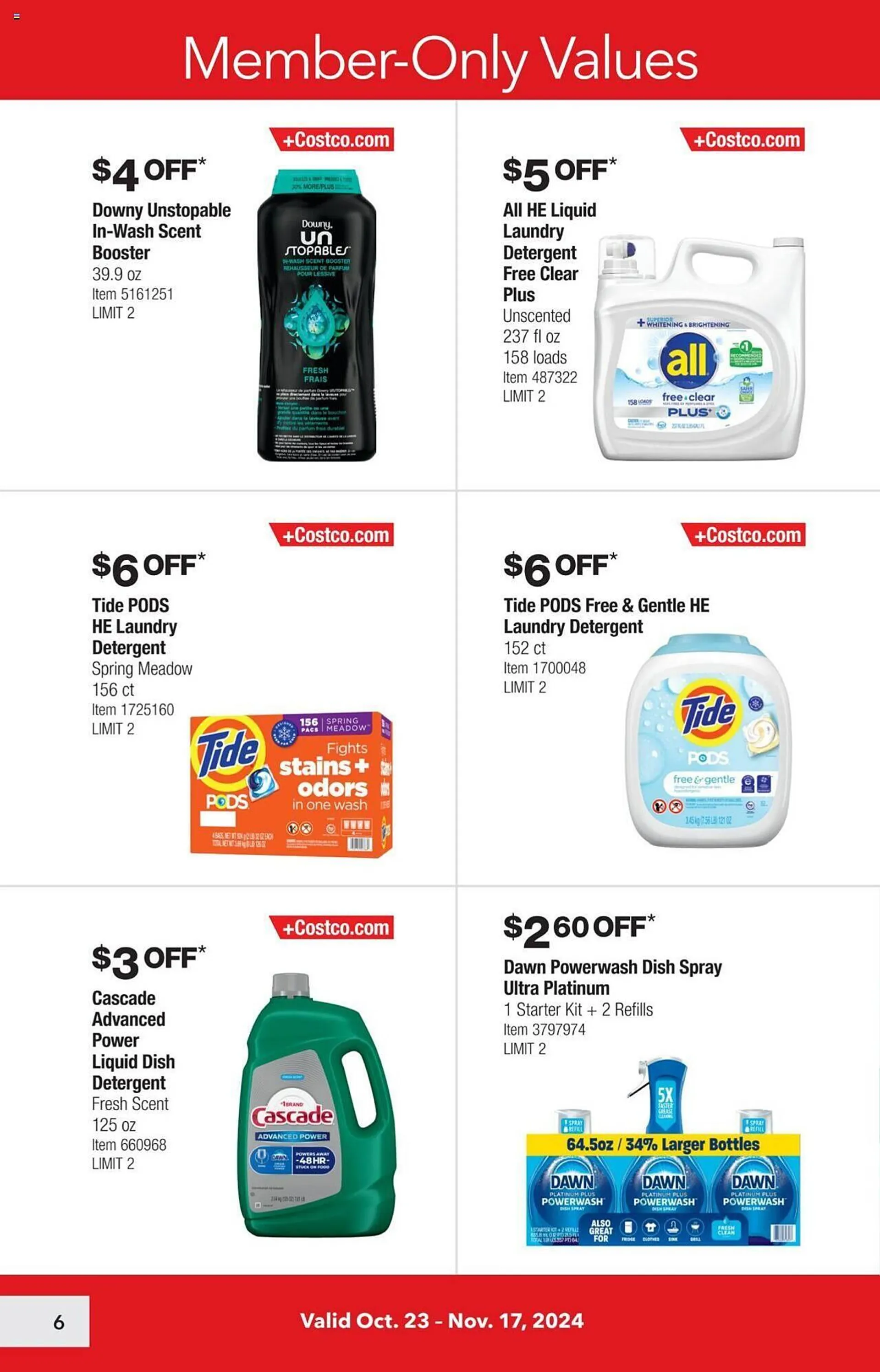 Weekly ad Costco Weekly Ad from October 23 to November 17 2024 - Page 6