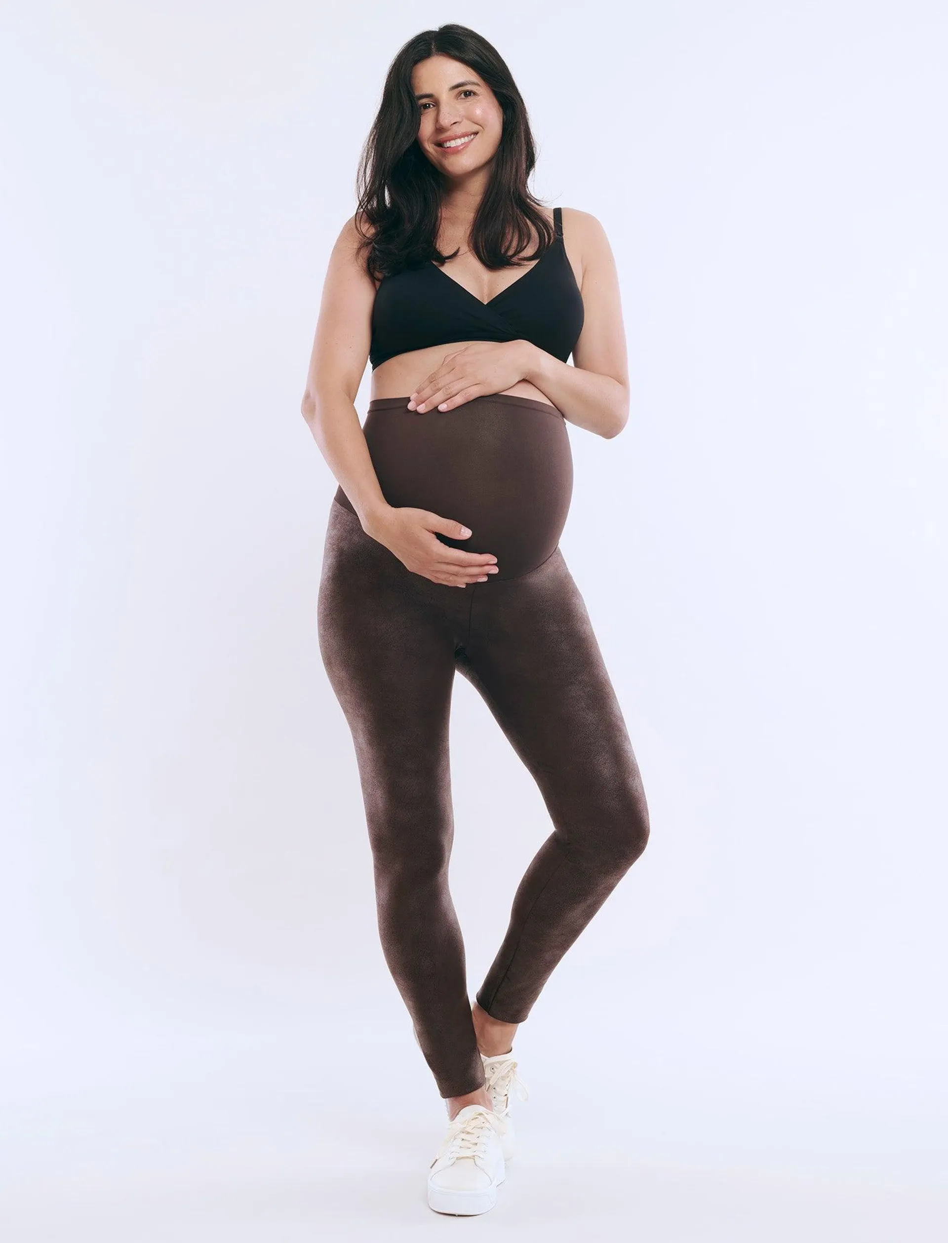 Secret Fit Belly® Coated Full Length Legging