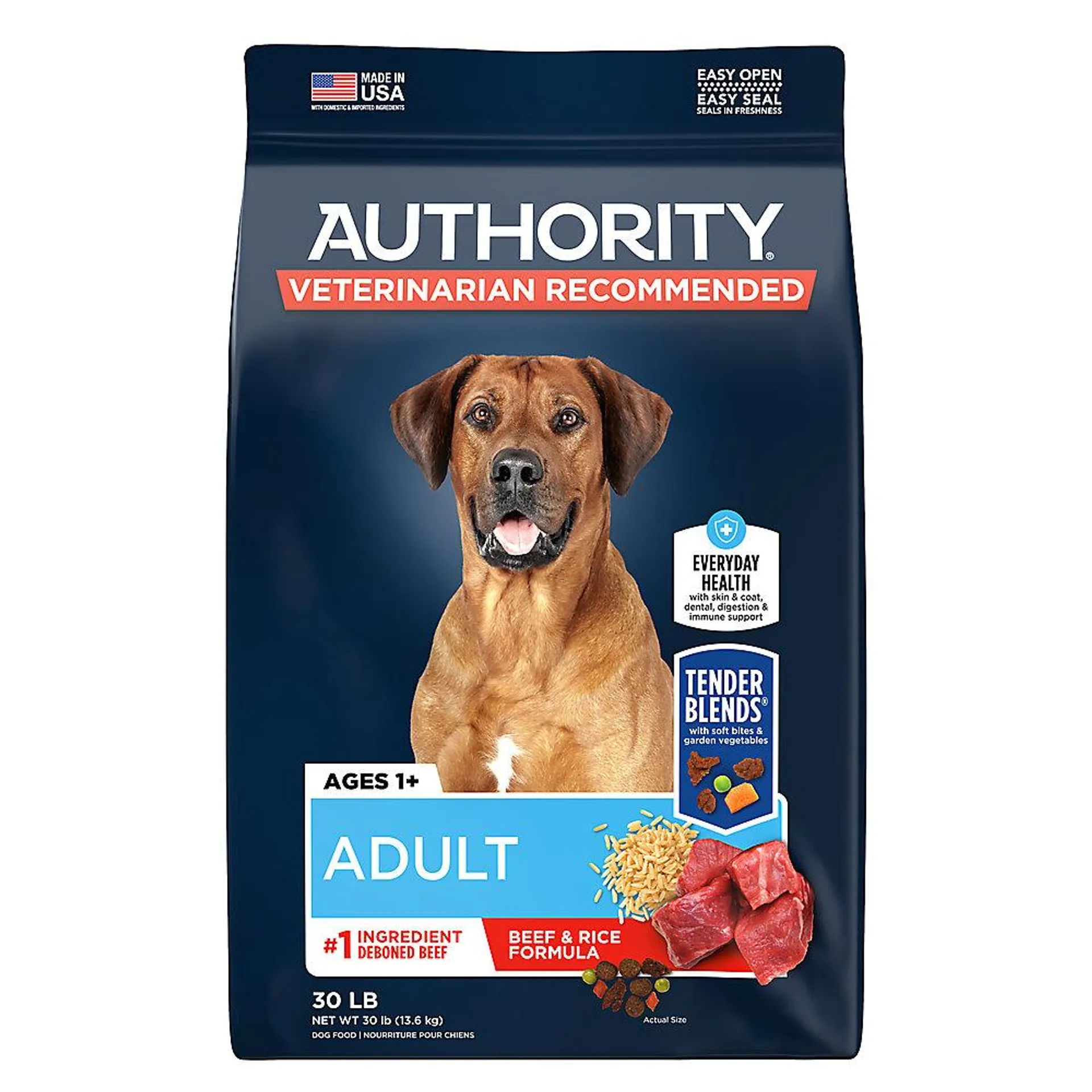 Authority ® Everyday Health Adult Dry Dog Food - Beef