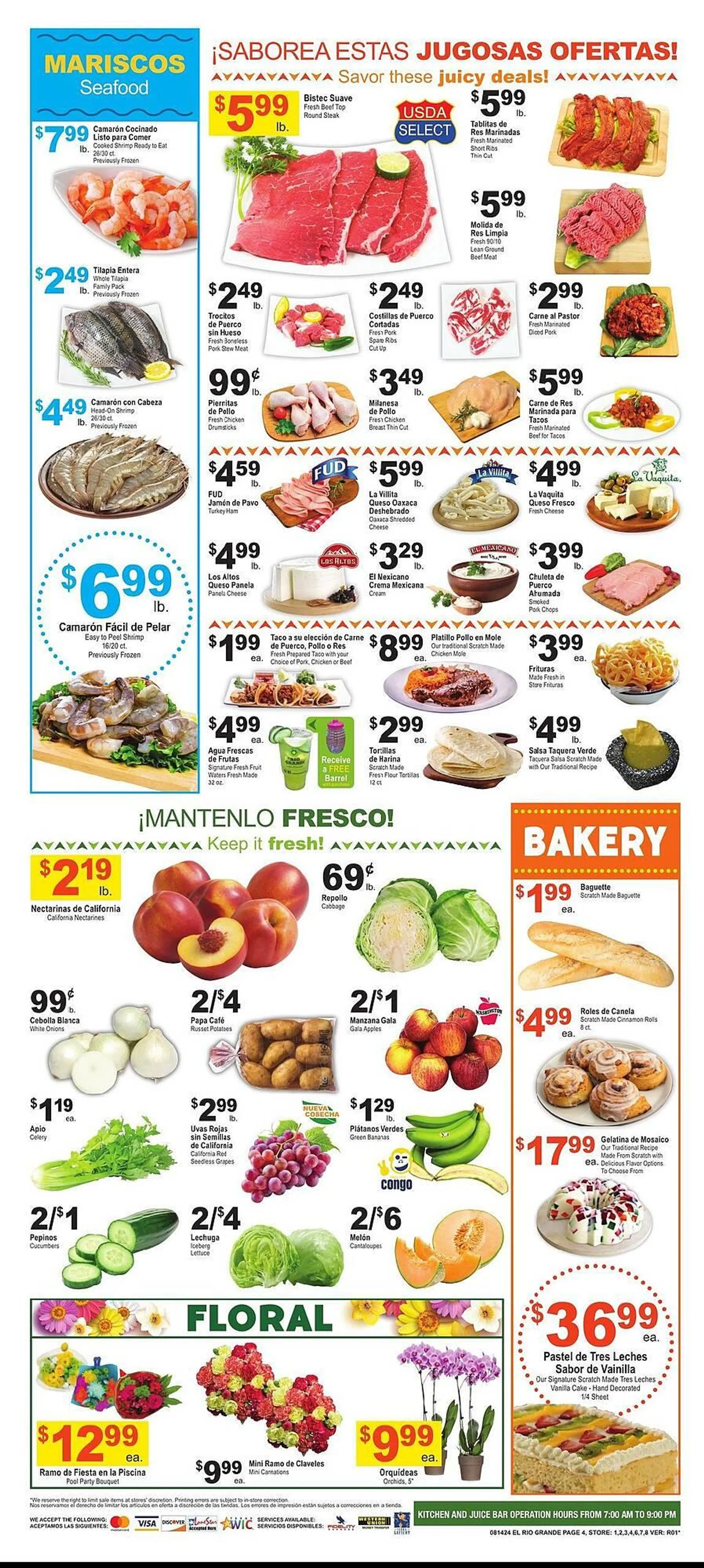 Weekly ad El Rio Grande Weekly Ad from August 14 to August 20 2024 - Page 3