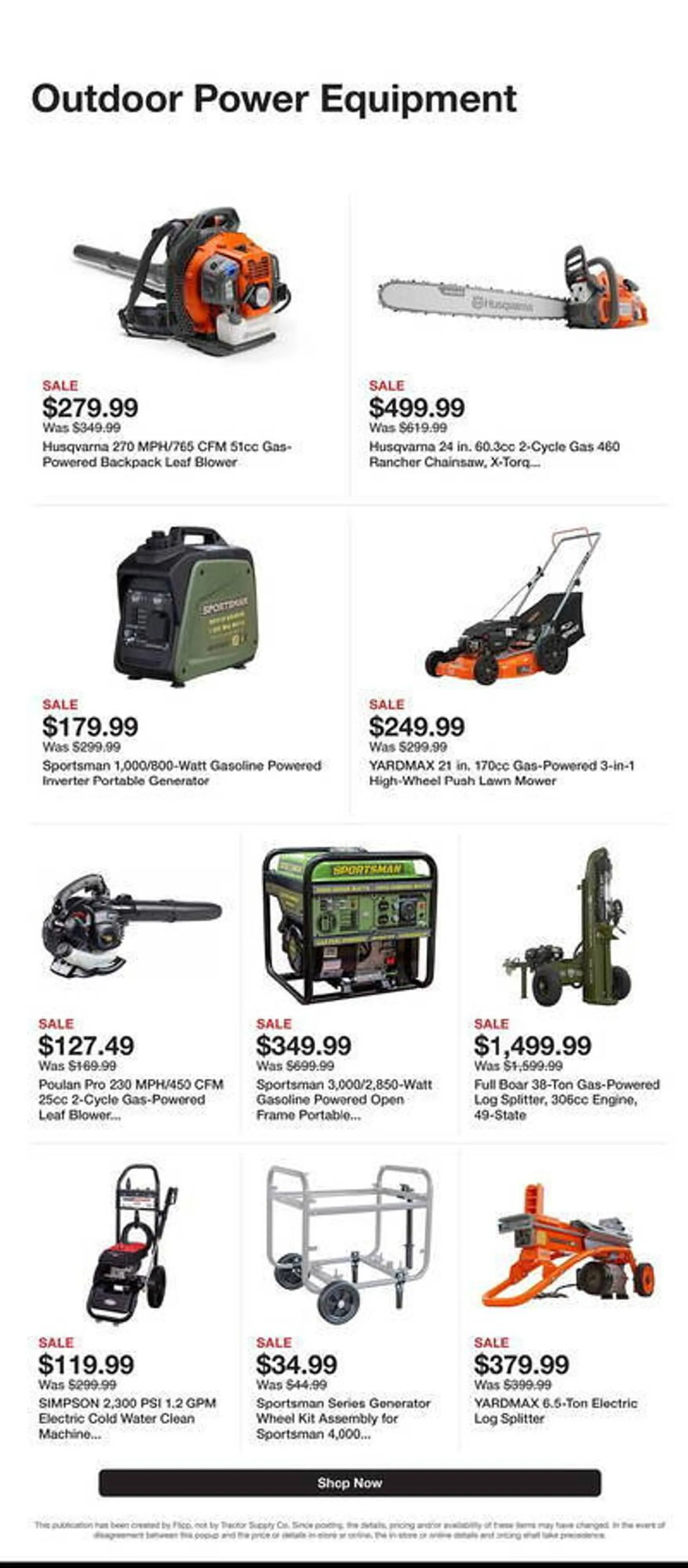 Weekly ad Tractor Supply Company Weekly Ad from November 5 to November 11 2024 - Page 3