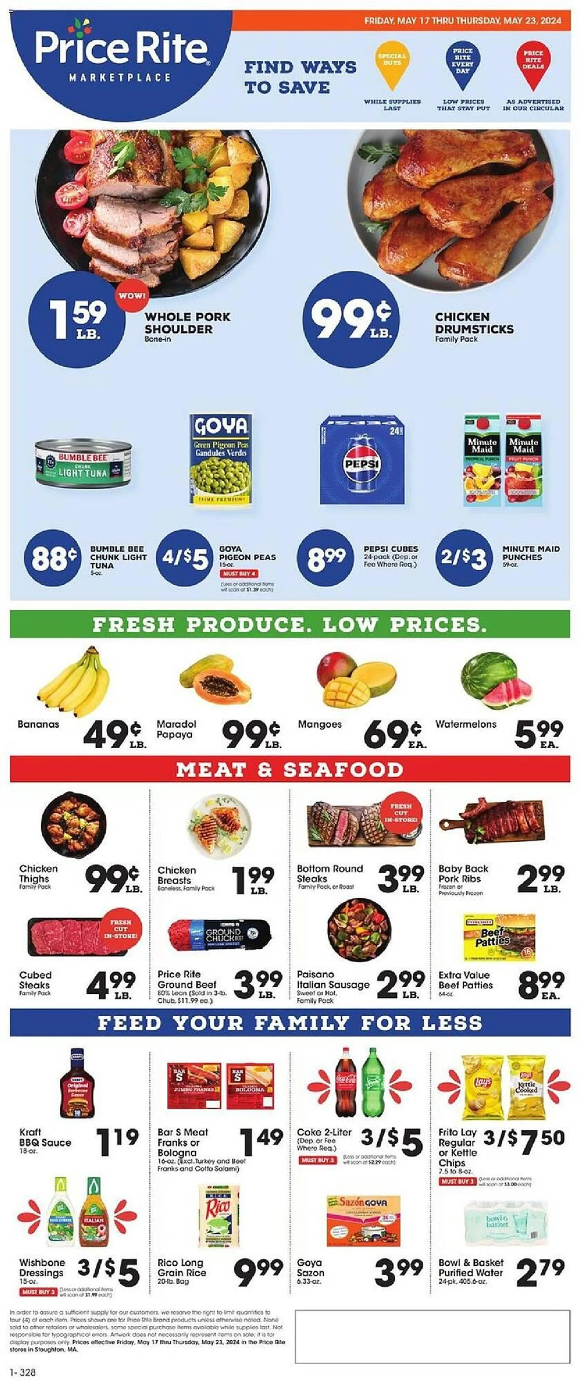 Price Rite Weekly Ad - 1