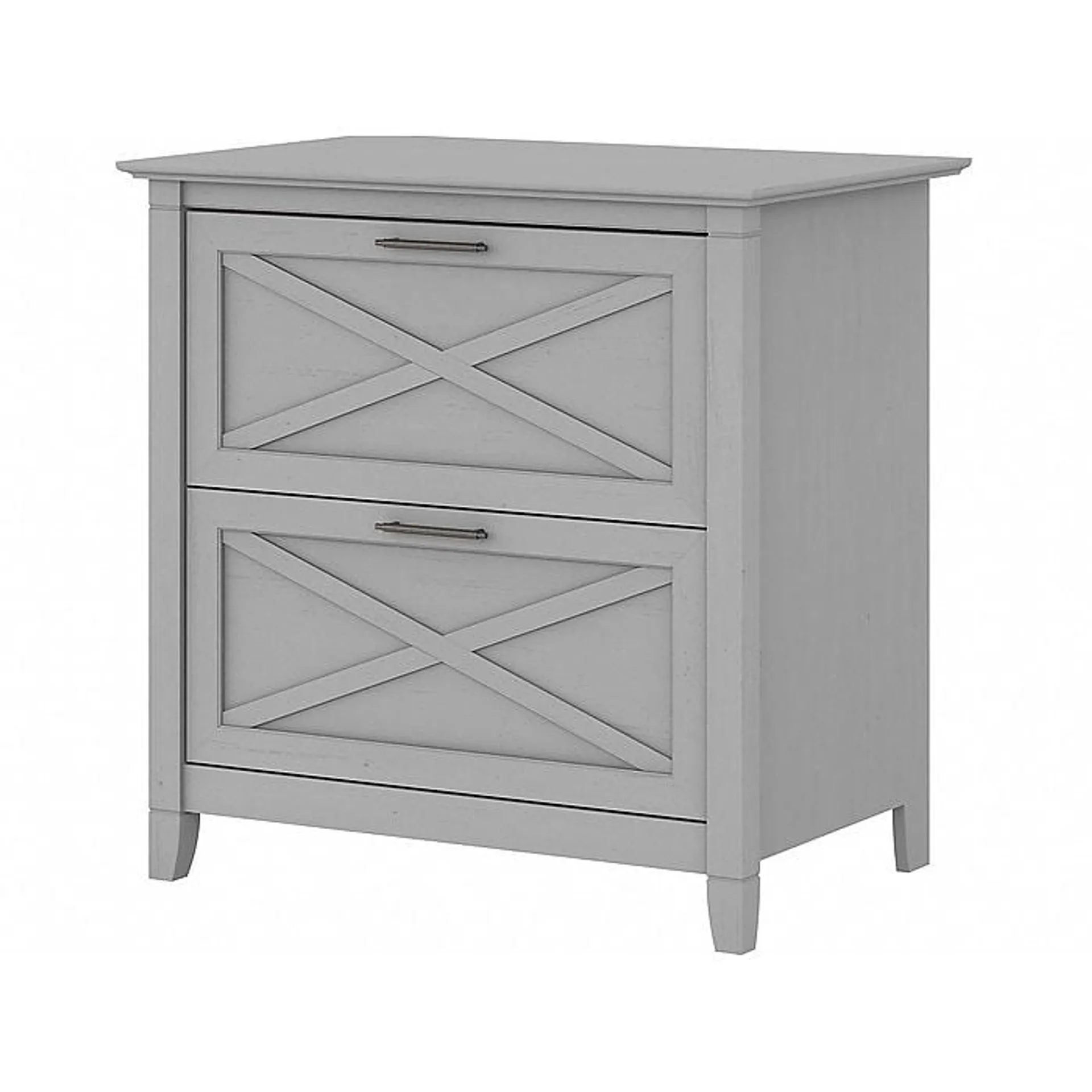 Bush Furniture Key West 2-Drawer Lateral File Cabinet,