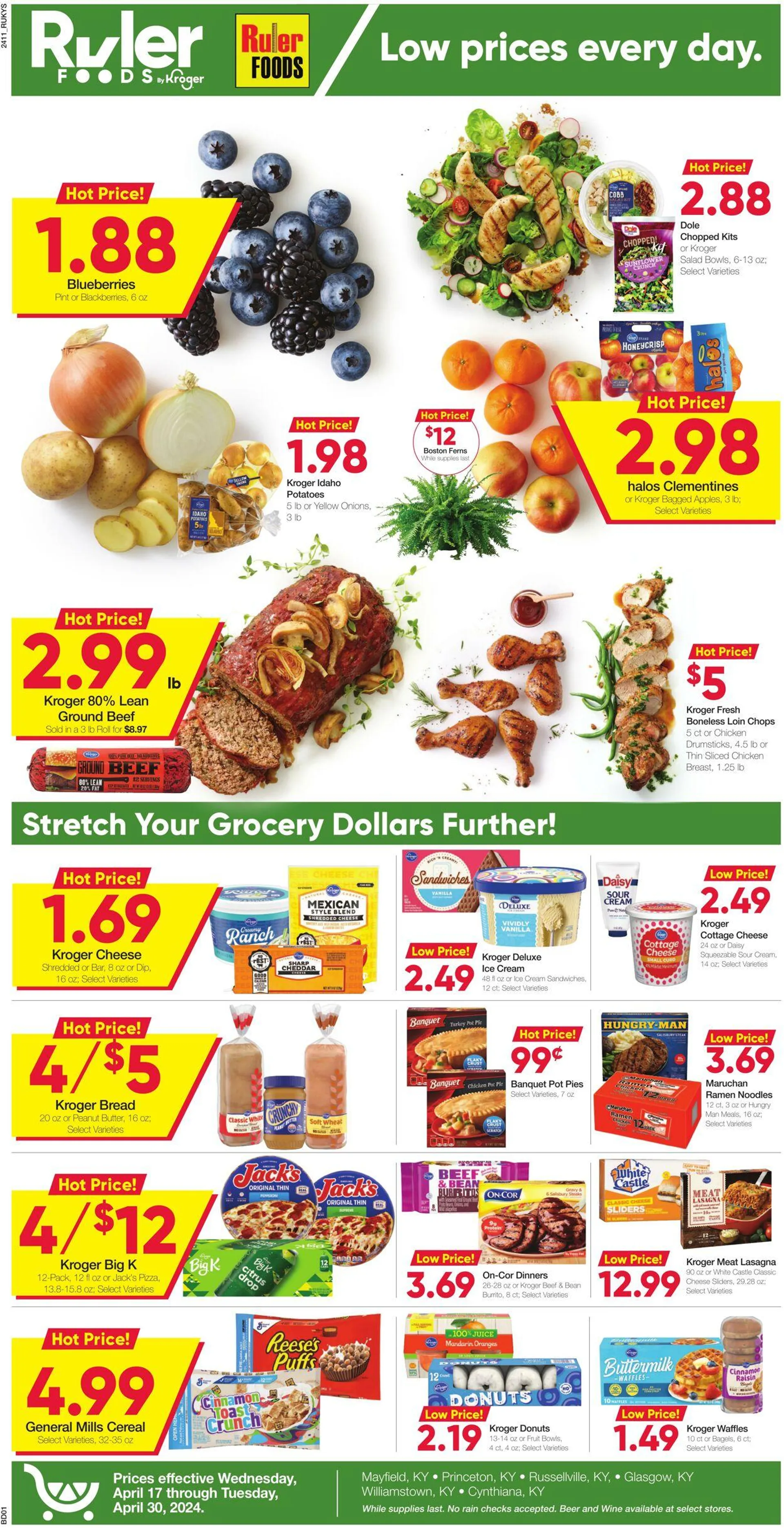 Ruler Foods Current weekly ad - 1