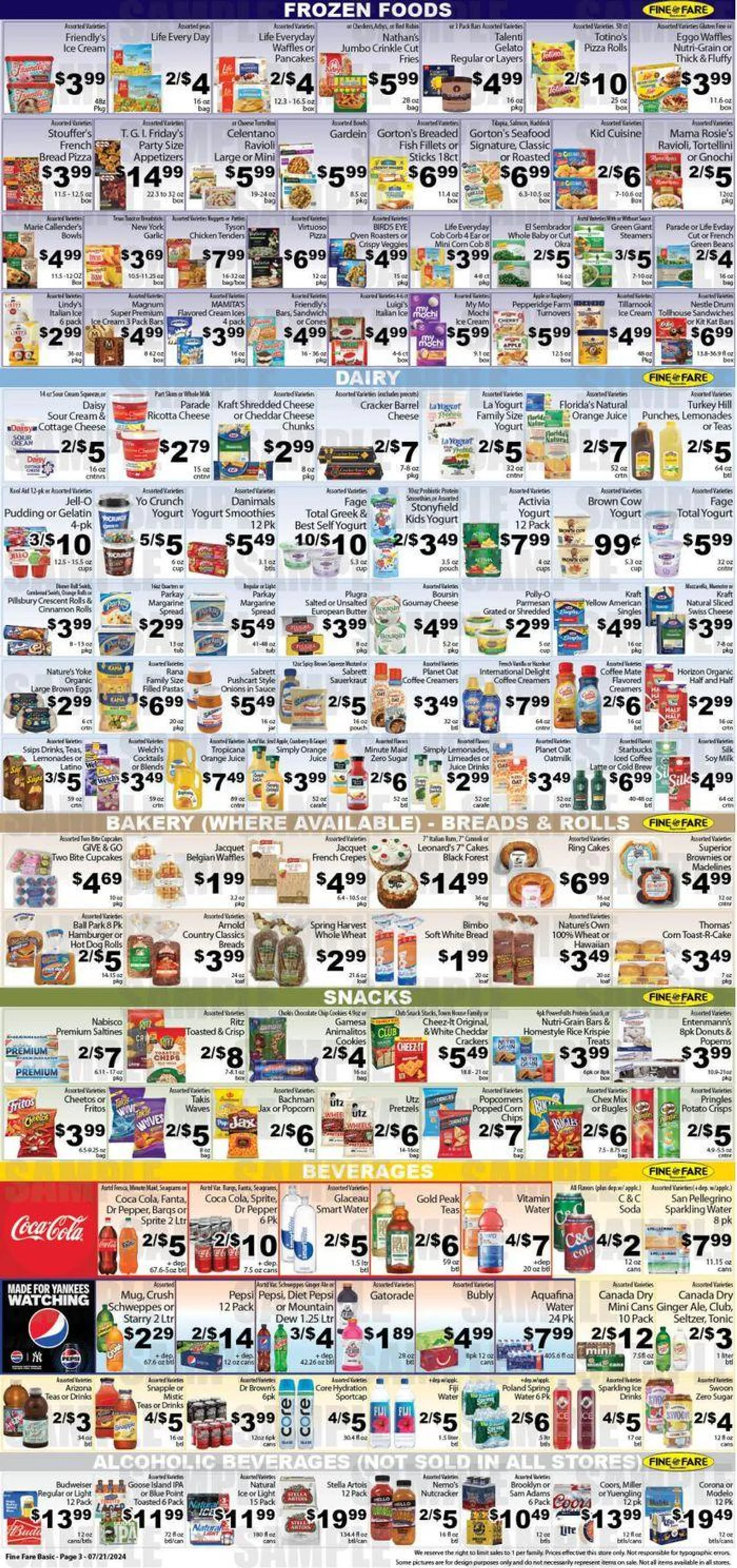 Weekly ad Welcome Summer Bargains from July 22 to July 27 2024 - Page 3