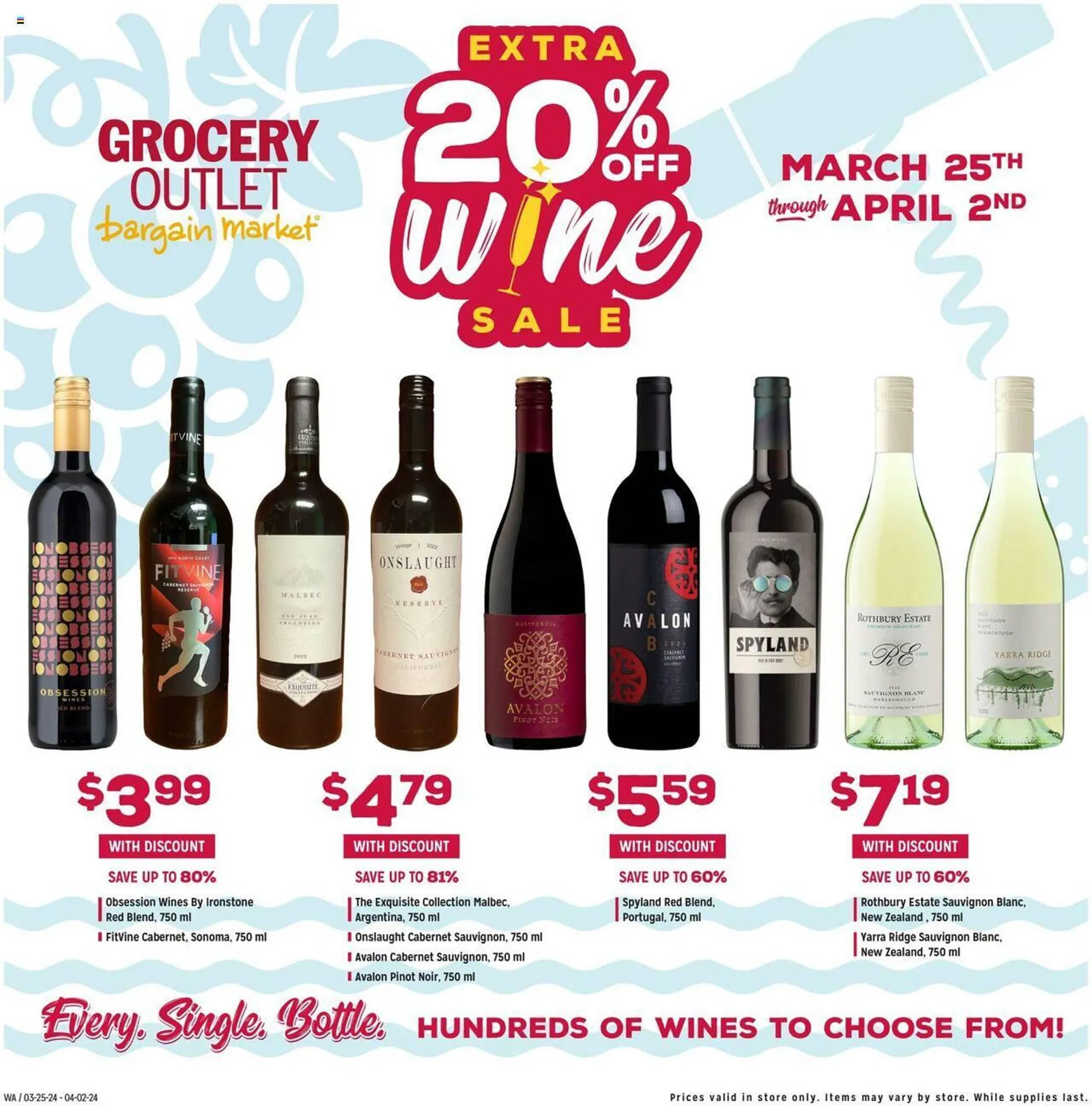 Weekly ad Grocery Outlet Weekly Ad from March 27 to April 2 2024 - Page 1