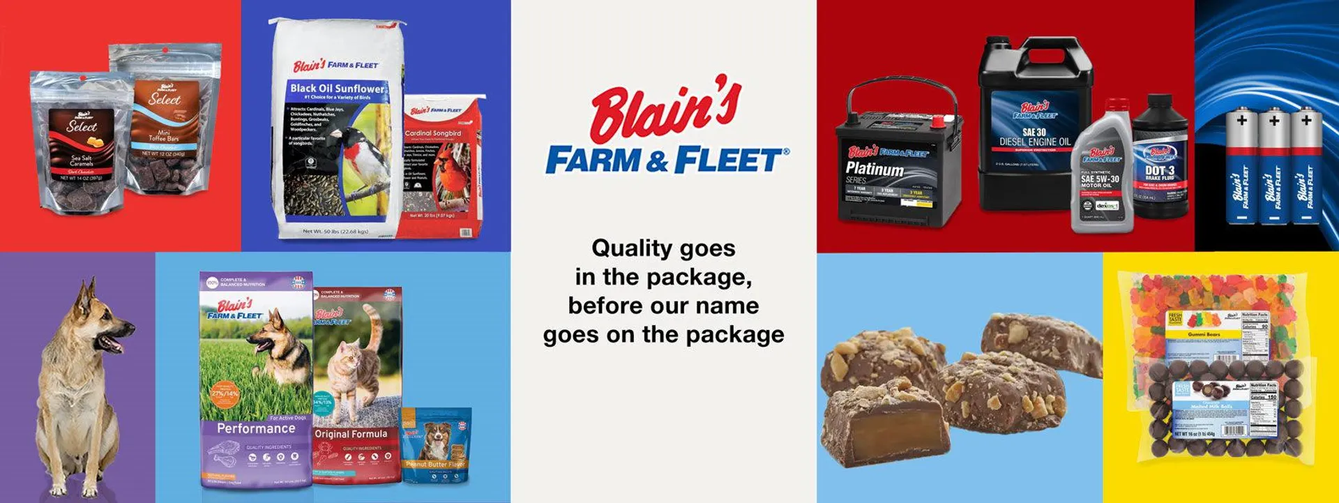 Blain's Farm & Fleet Brand Products