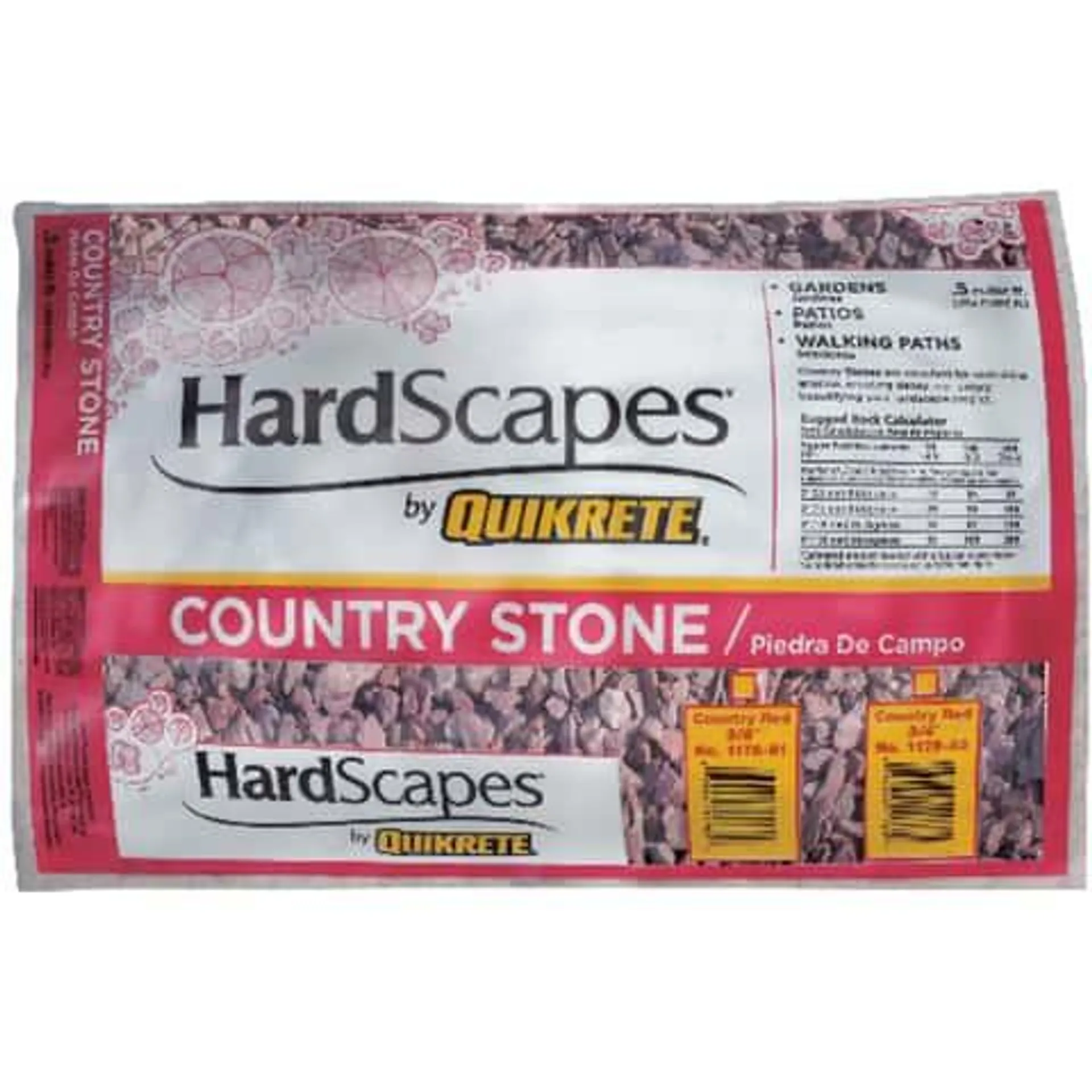 Quikrete HardScapes Red Decorative Stone 0.5 cu ft 50 lb