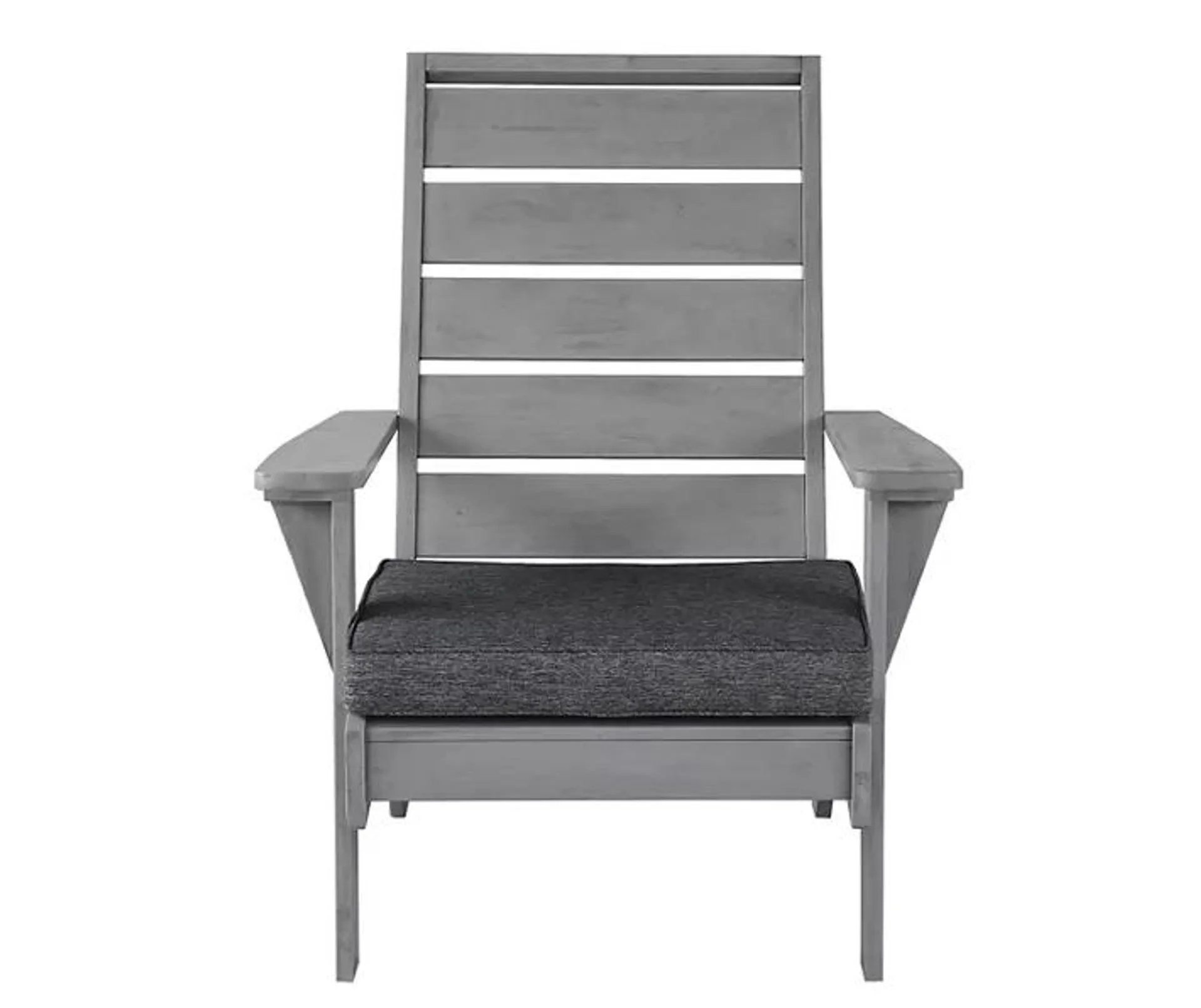 Sea Grove Gray Cushioned Patio Chair