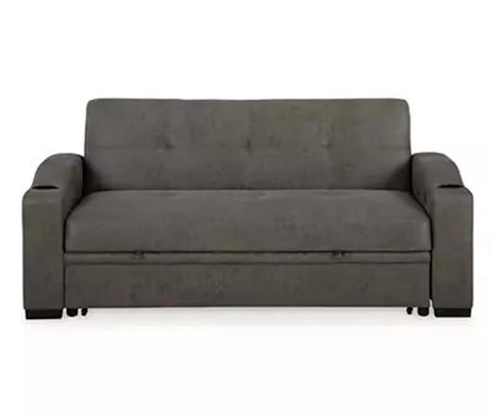 Hermosa Faux Leather Pop-Up Sleeper Sofa