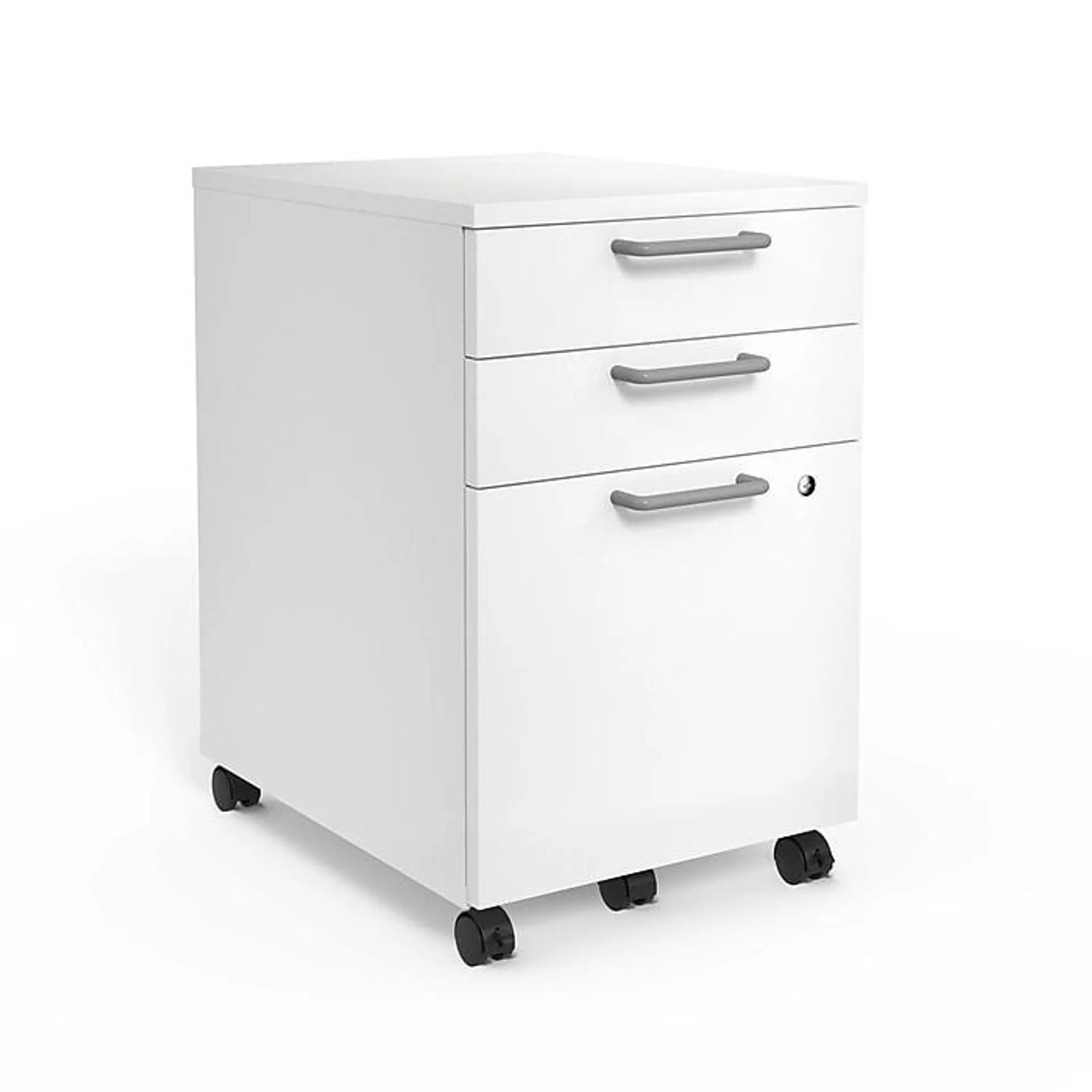 Union & Scale™ Essentials 3-Drawer Mobile Vertical File Cabinet,