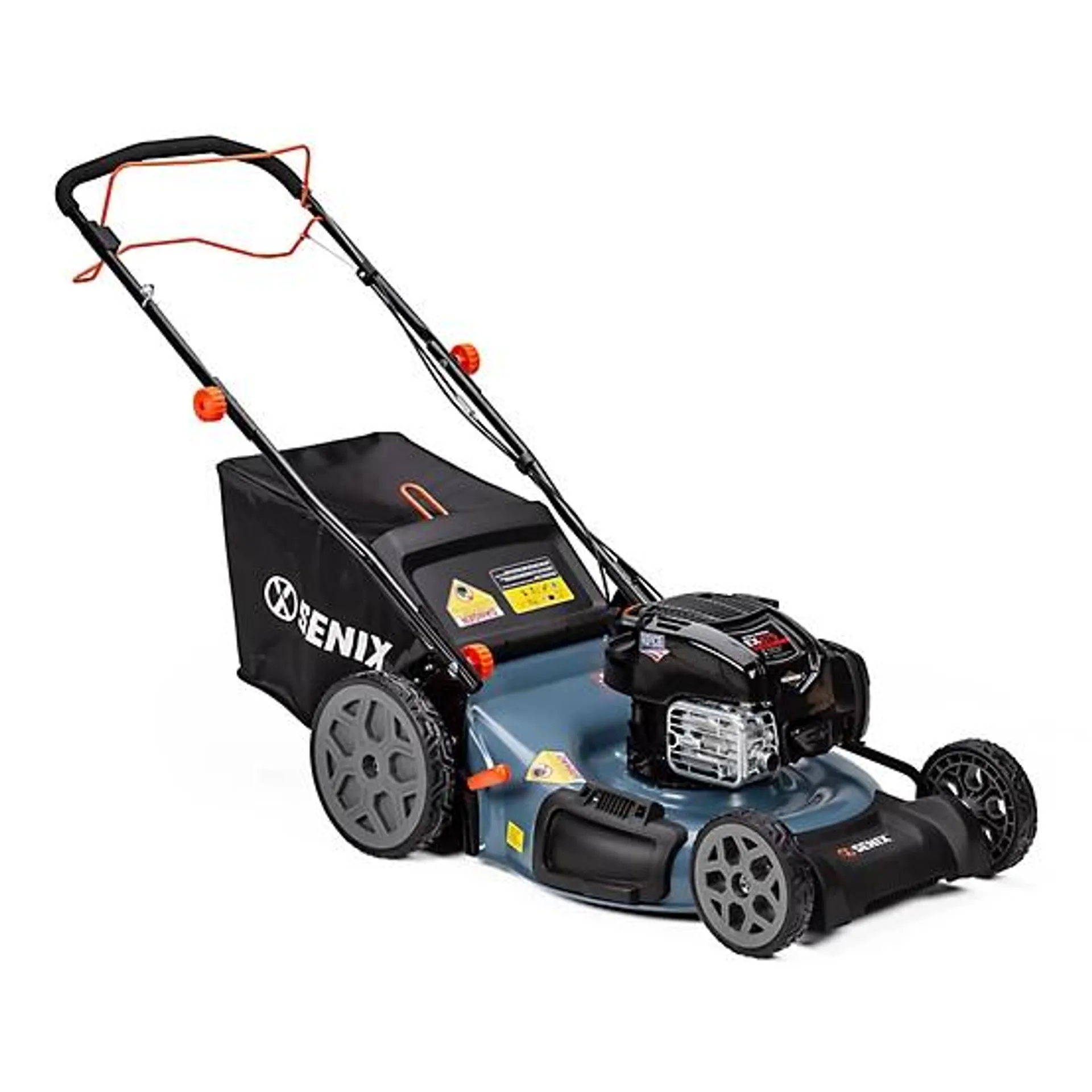 22 in. 163cc 4-Cycle Gas-Powered RWD Self-Propelled Lawn Mower, 3-In-1, 1-Step Start, One Lever Height Adjustment