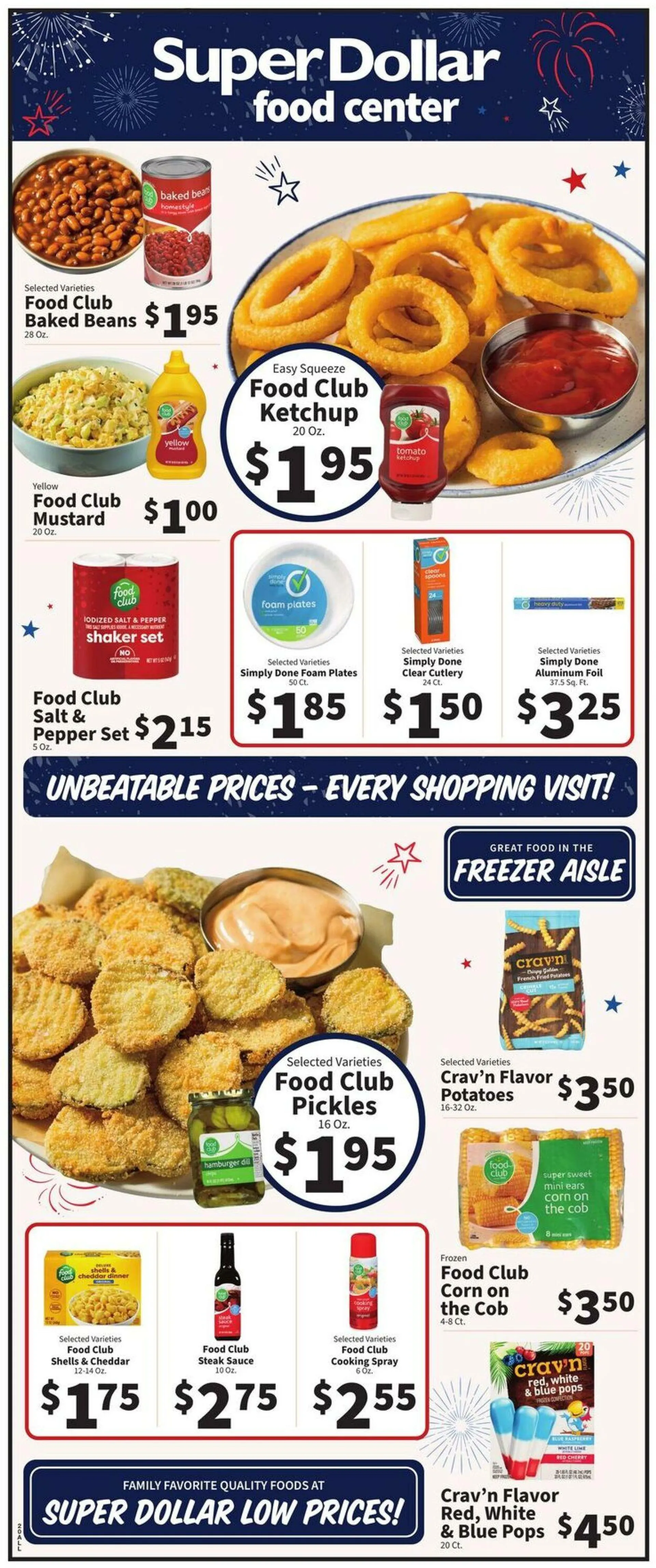 Weekly ad Super Dollar Food Center Current weekly ad from July 2 to July 8 2025 - Page 2