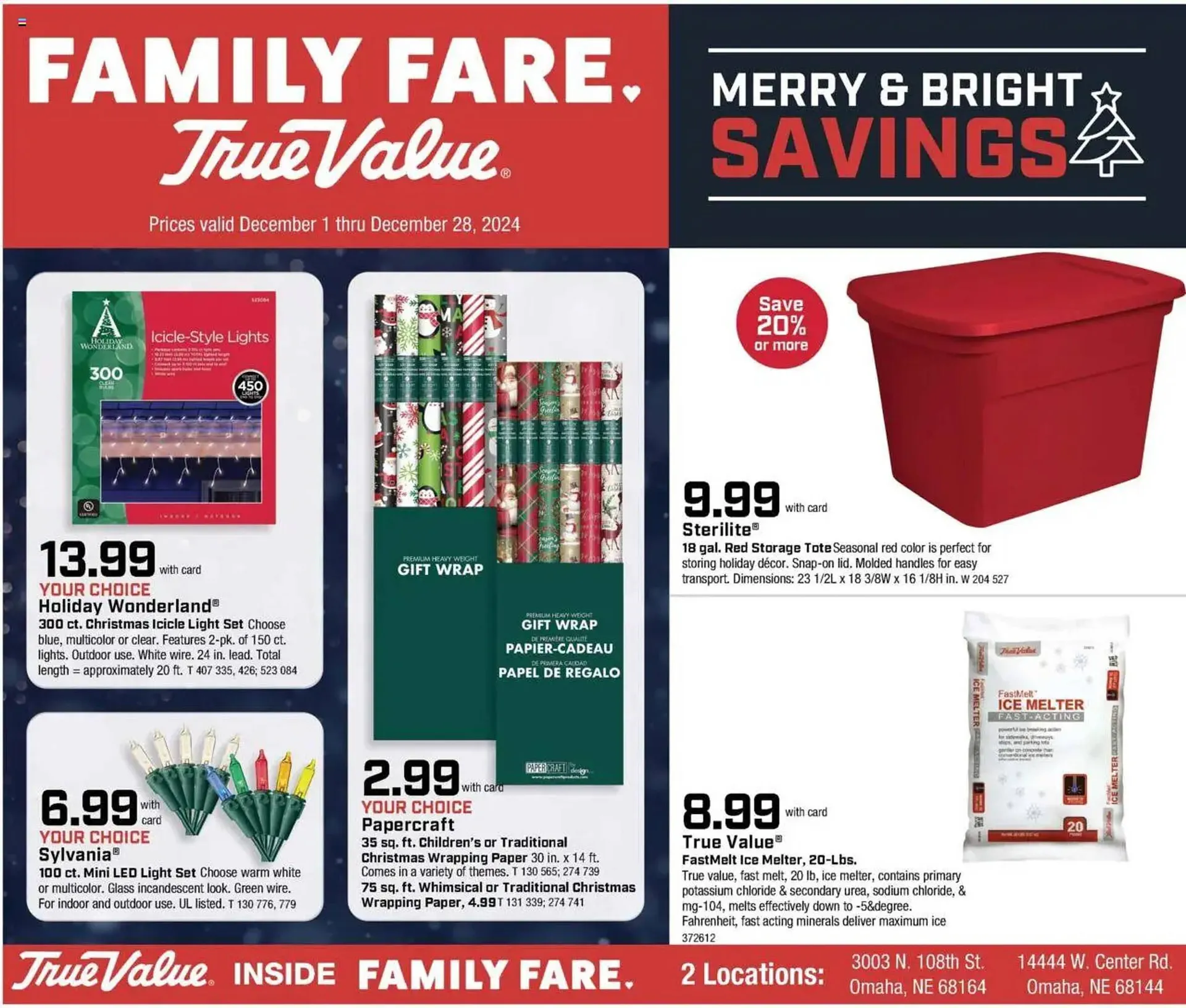 Family Fare Weekly Ad - 1