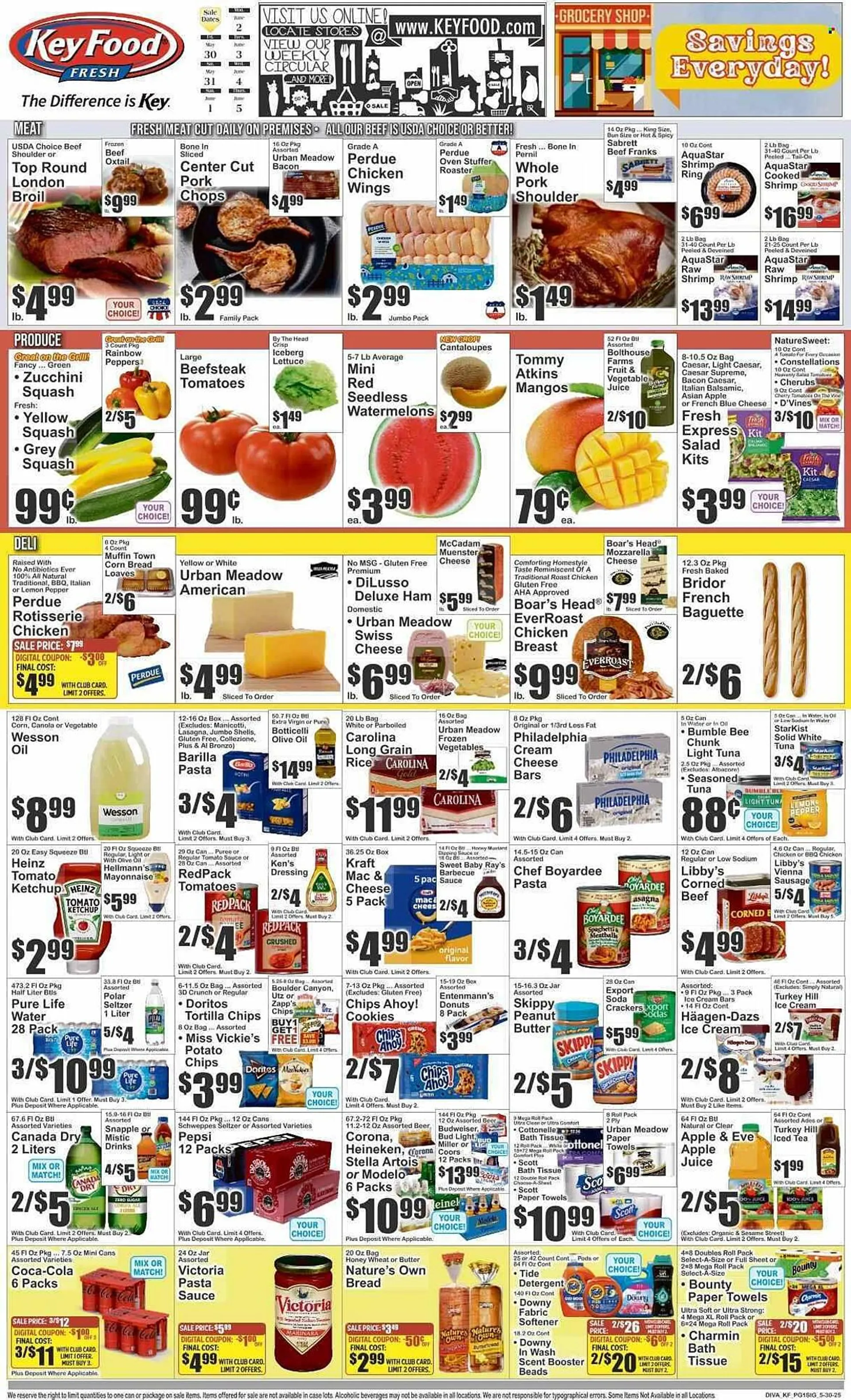 Weekly ad Key Food Weekly Ad from May 30 to June 5 2025 - Page 1