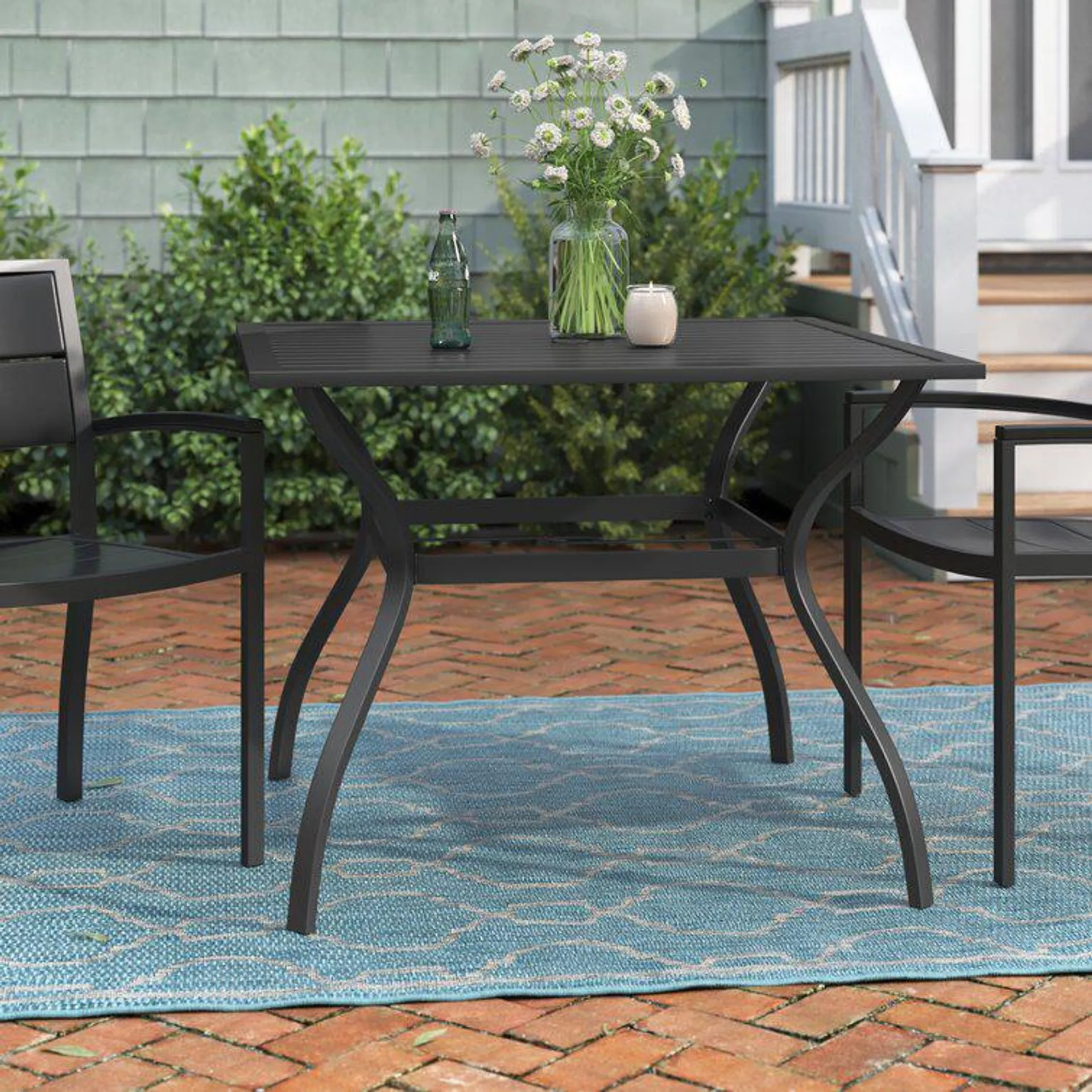 Milnor Metal Outdoor Dining Table