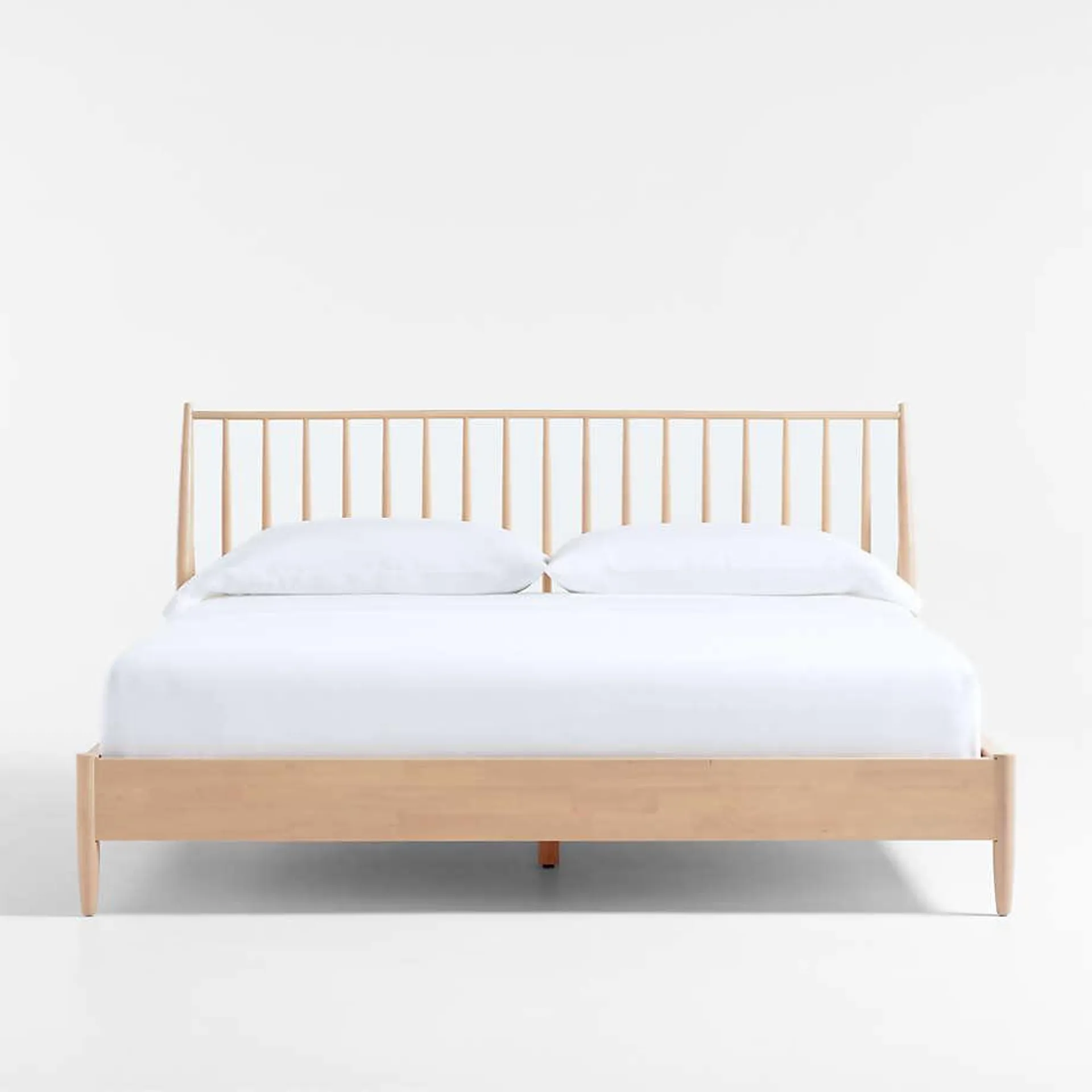 Carson Natural Wood Spindle King Bed