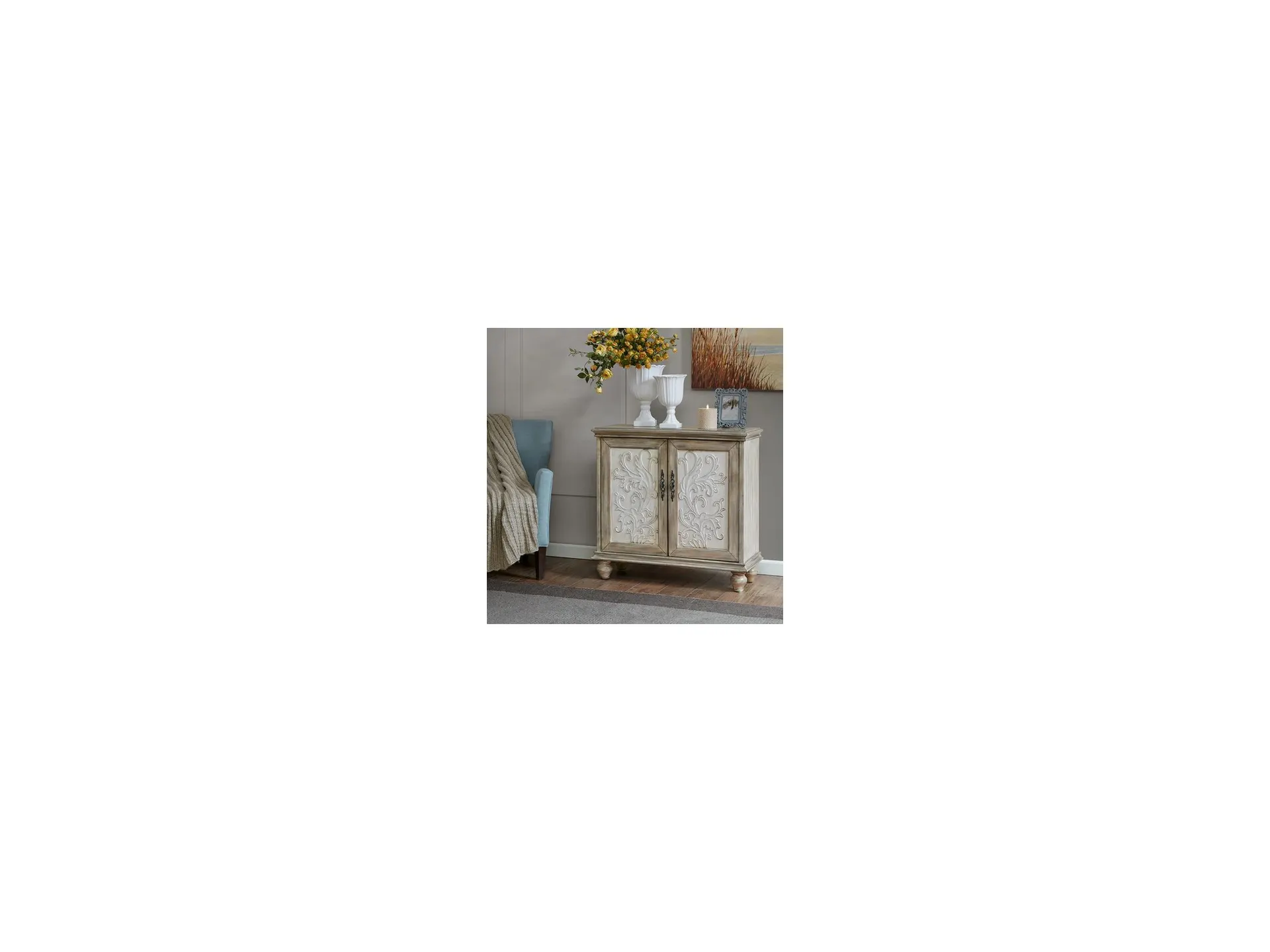 Madison Park Driscoll 2-Door Cabinet