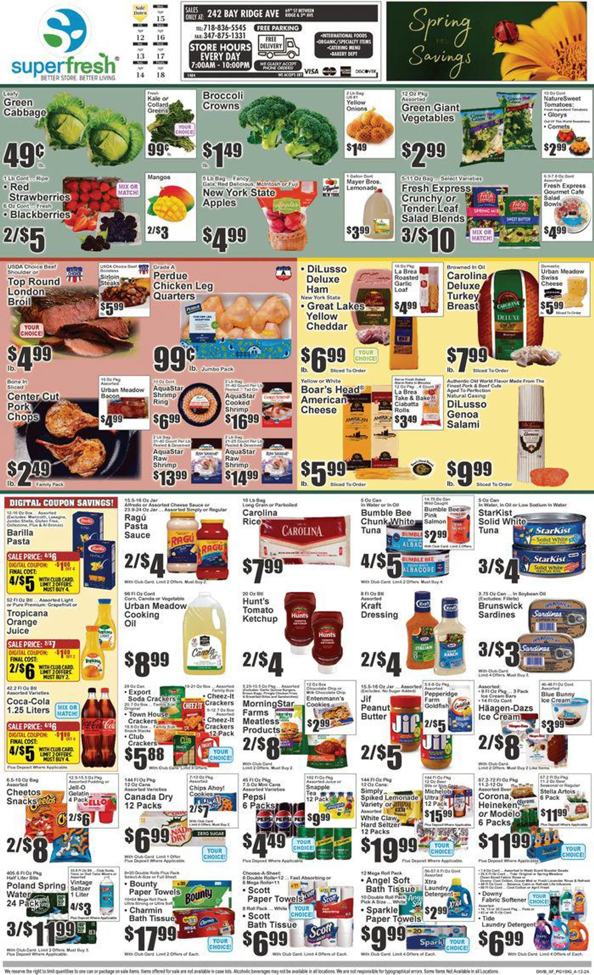 Weekly ad Spring Savings from April 12 to April 18 2024 - Page 