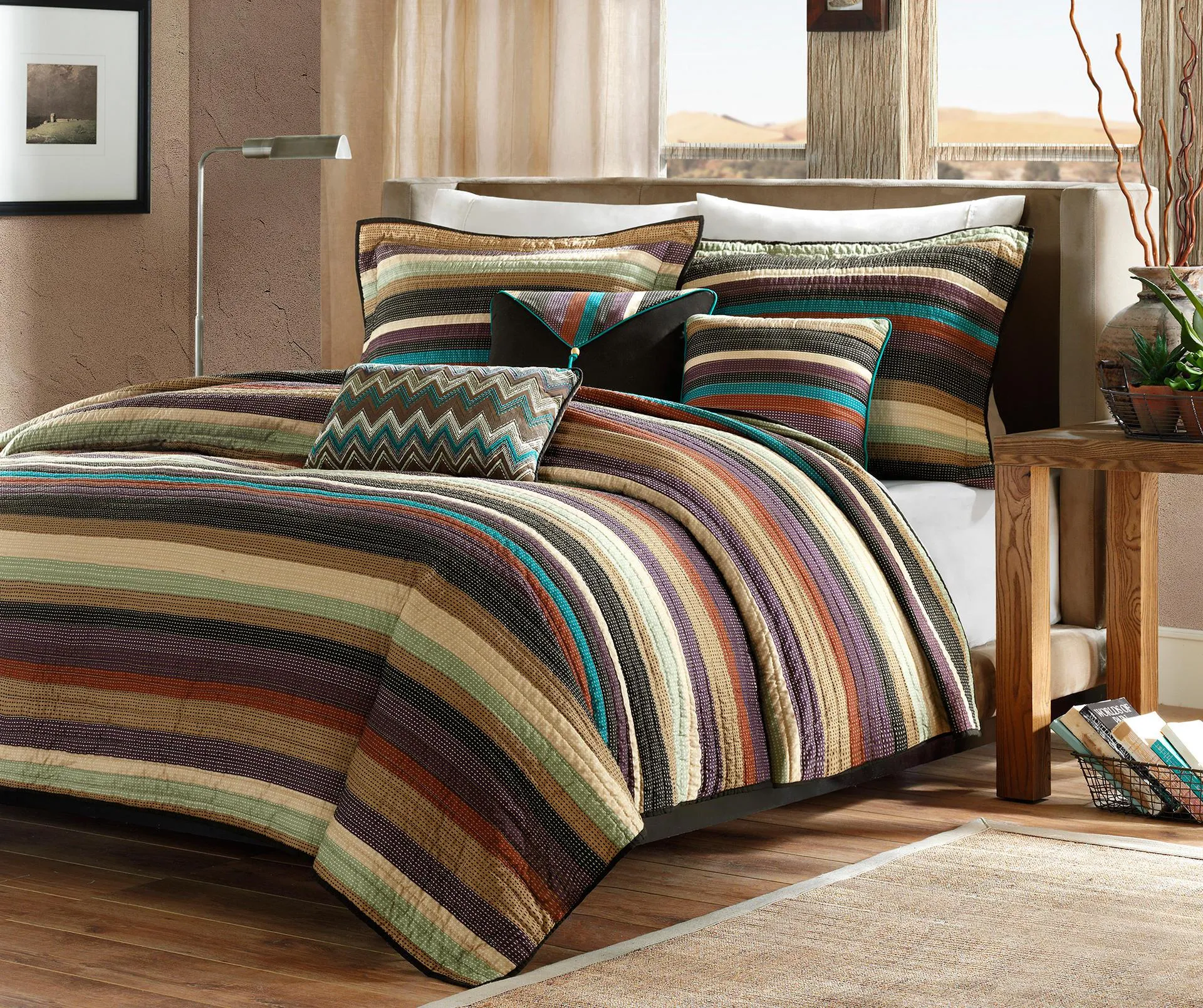 Reyes Twin/Twin XL 5-Piece Coverlet Set