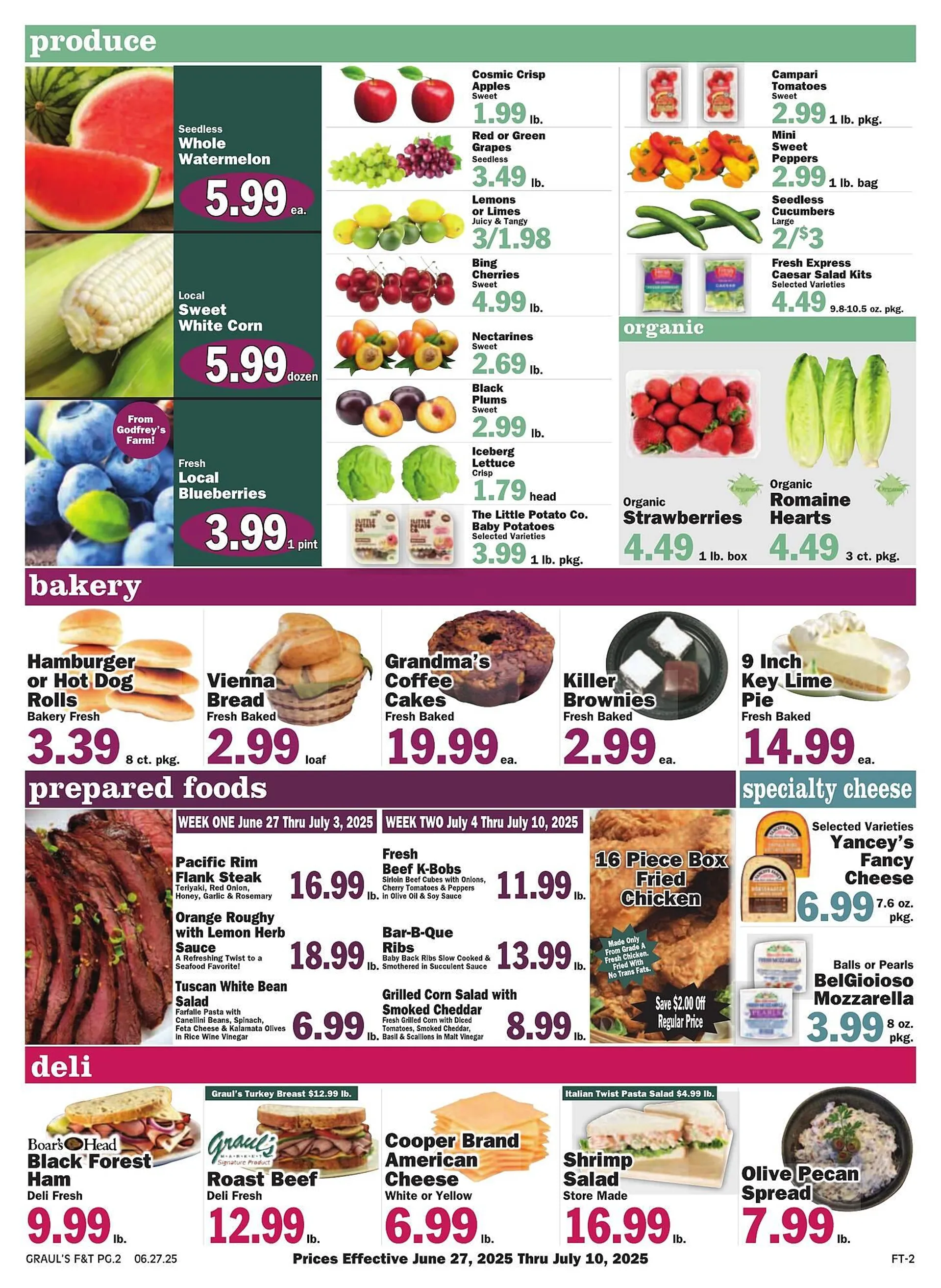 Weekly ad Graul's Market Weekly Ad from June 27 to July 10 2025 - Page 2