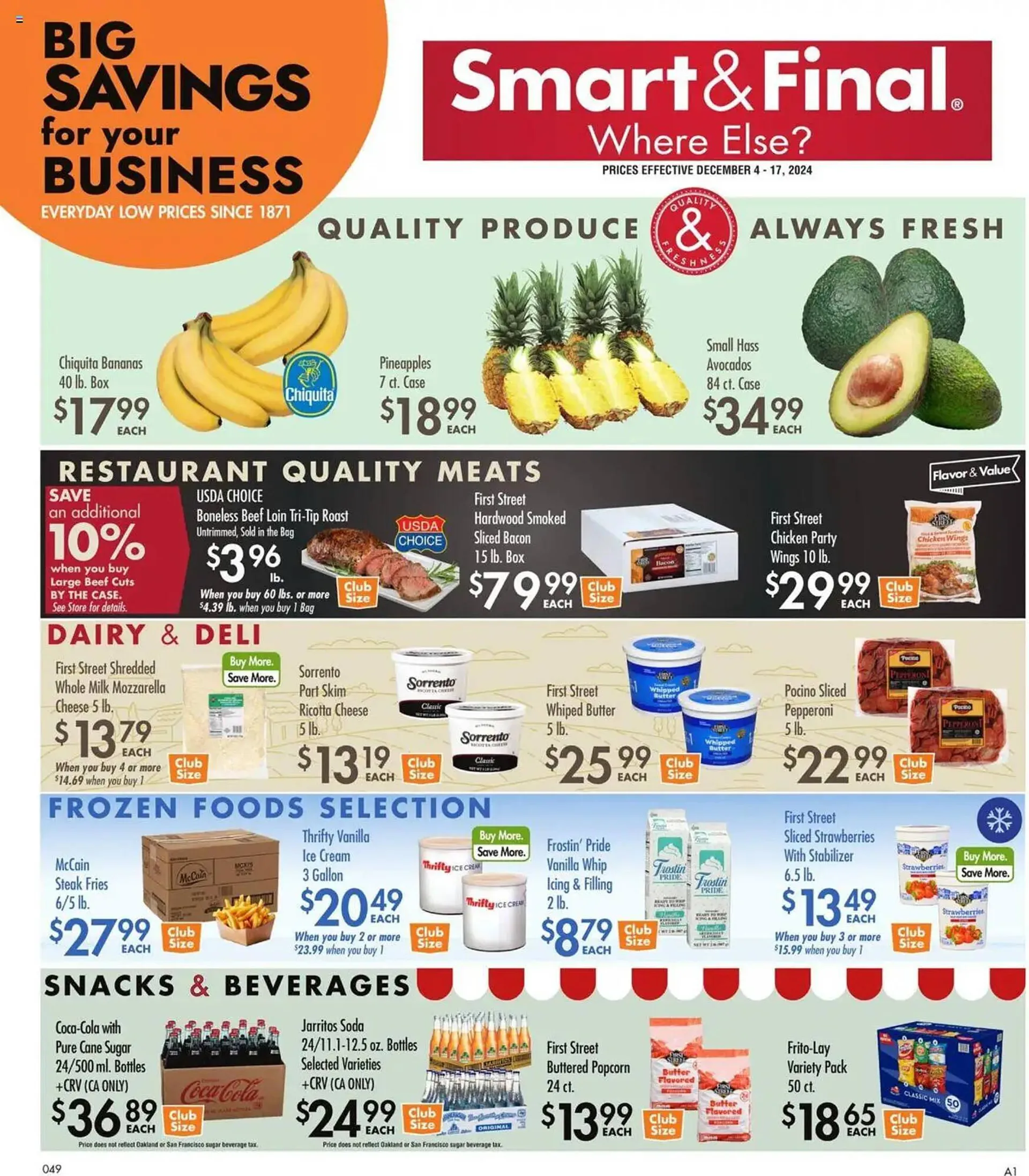 Smart & Final Weekly Ad - 1