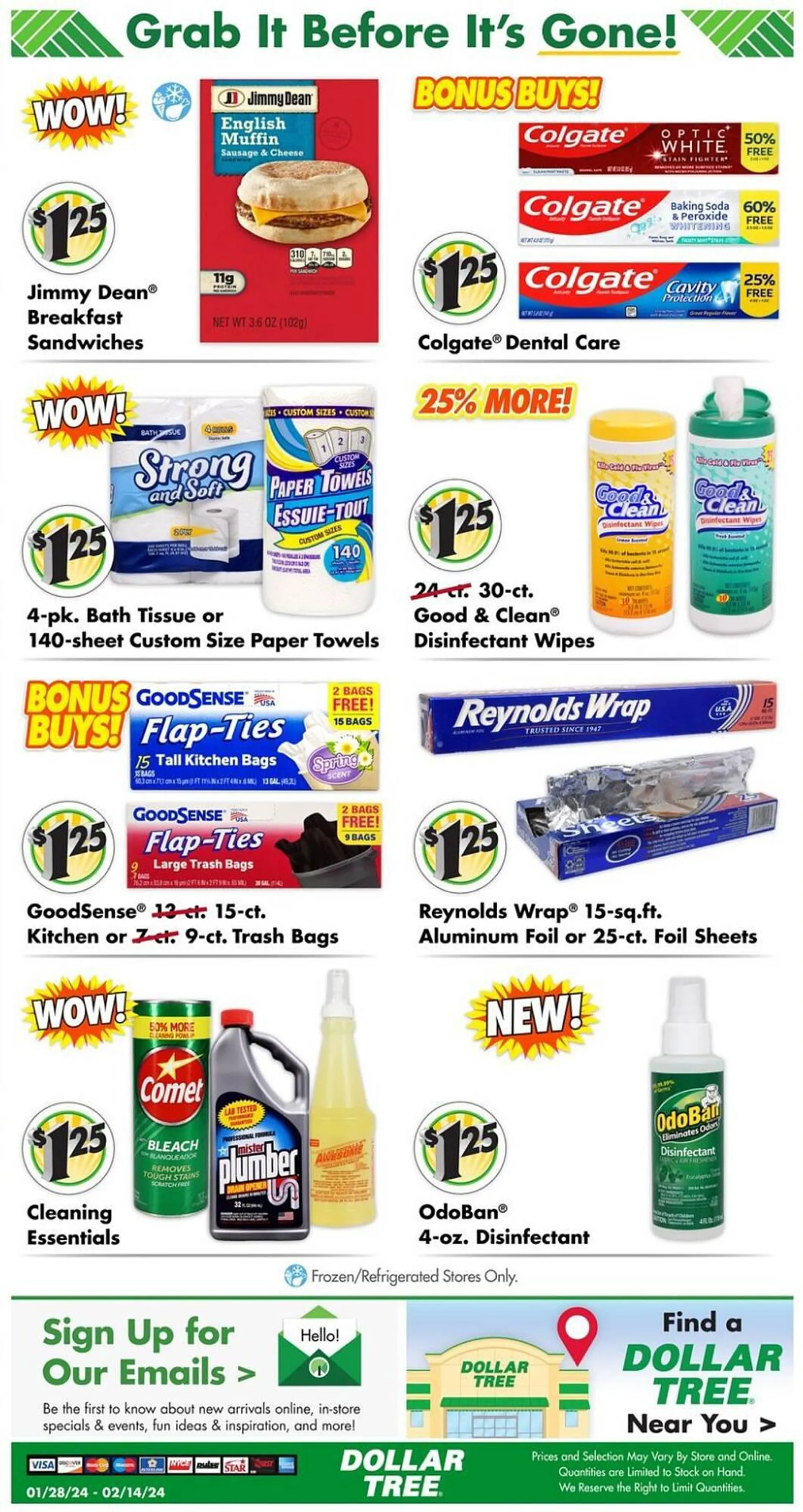 Weekly ad Dollar Tree Weekly Ad from January 28 to February 14 2024 - Page 7