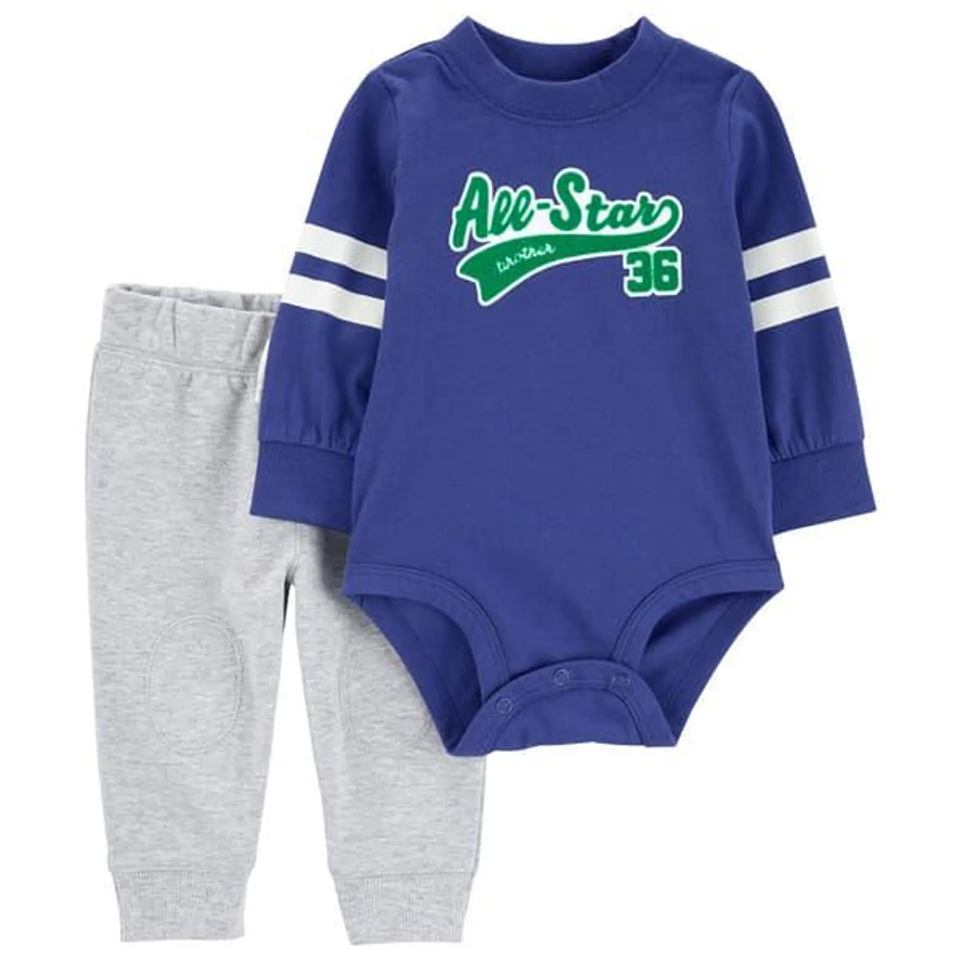 Baby Boy (NB-24M) Carter’s® All Star Brother Bodysuit & Pants Set